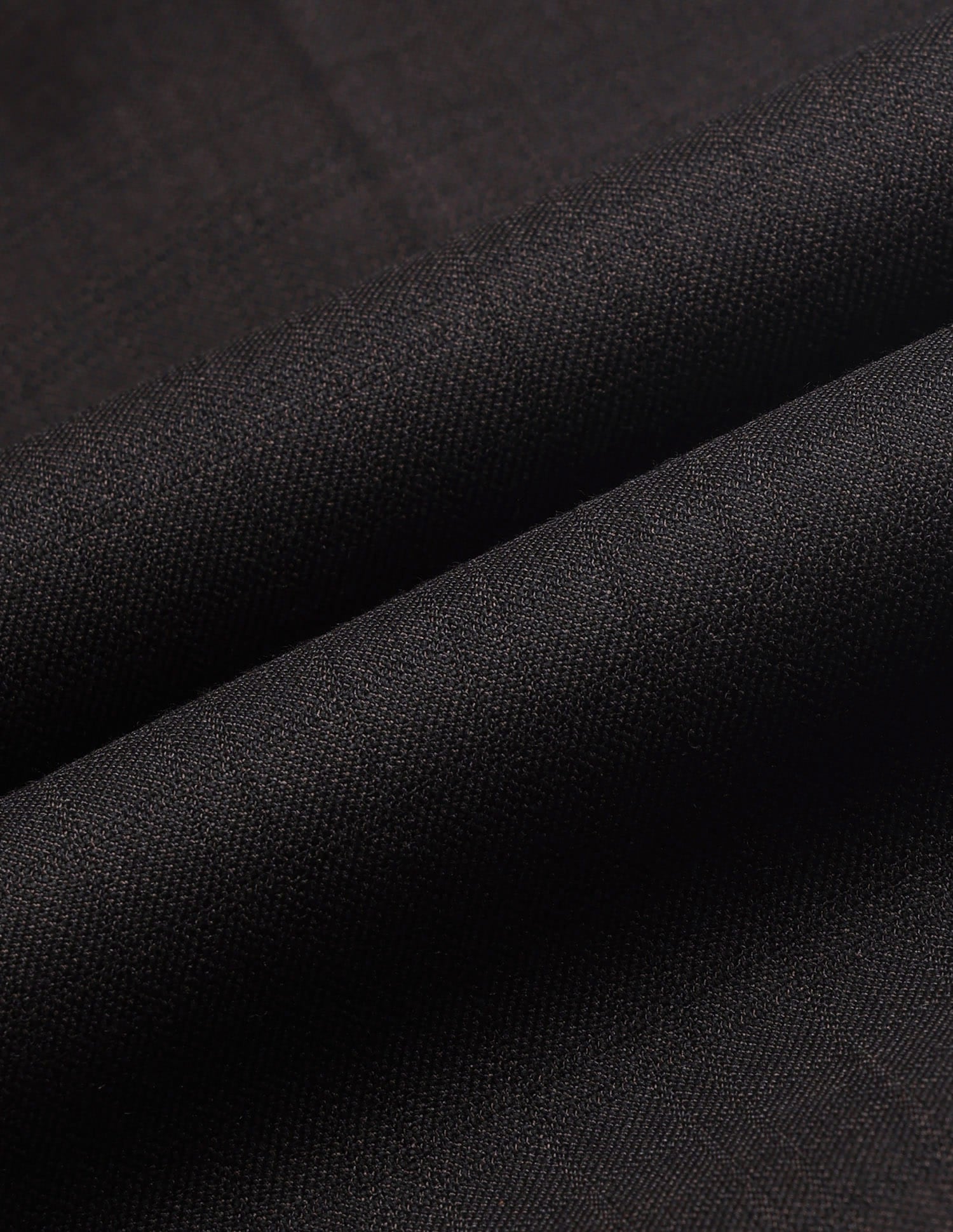 Work Essentials Solid Slim Fit Dobby Trousers