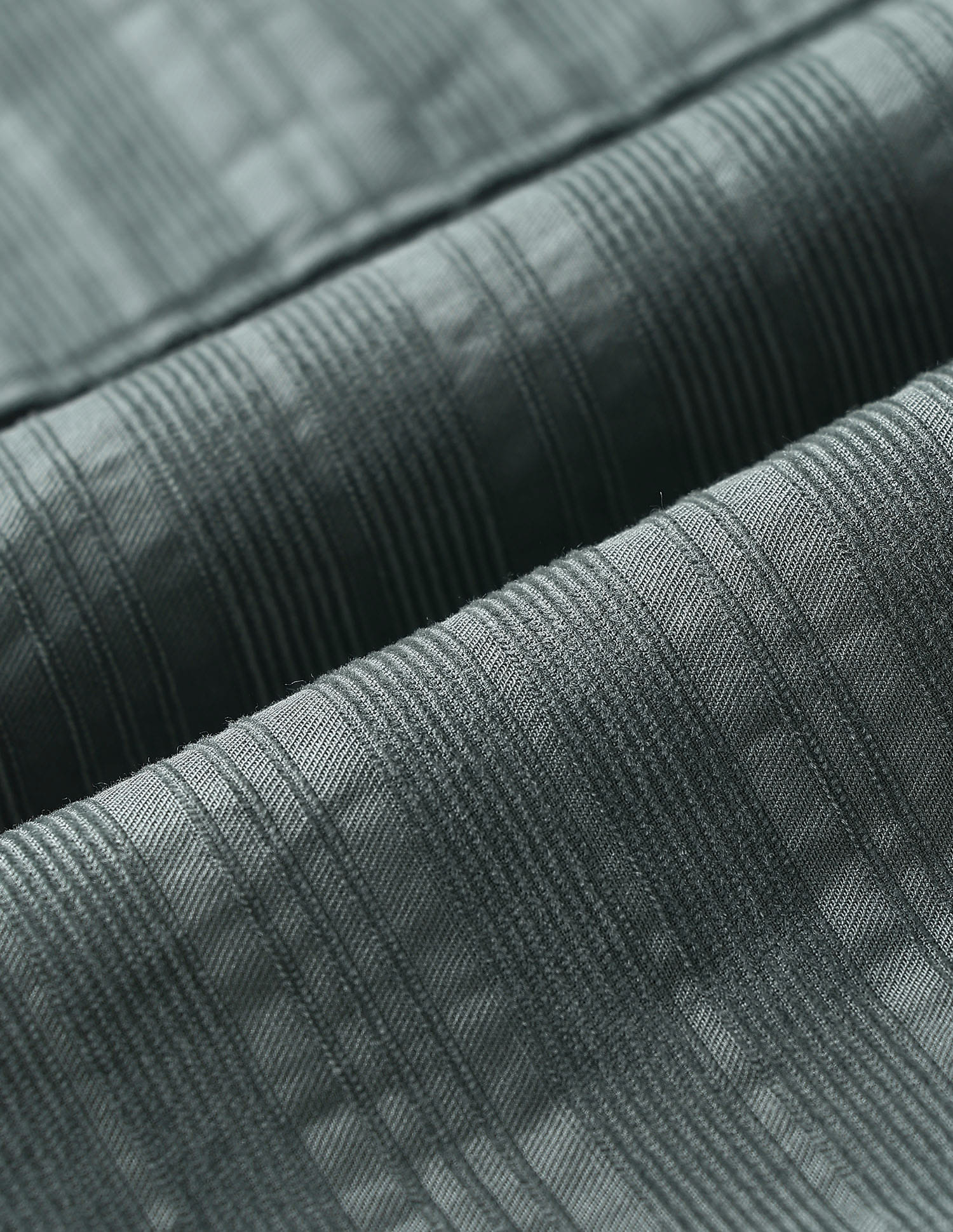 Vertical Striped Slim Fit Dobby Weave Shirt