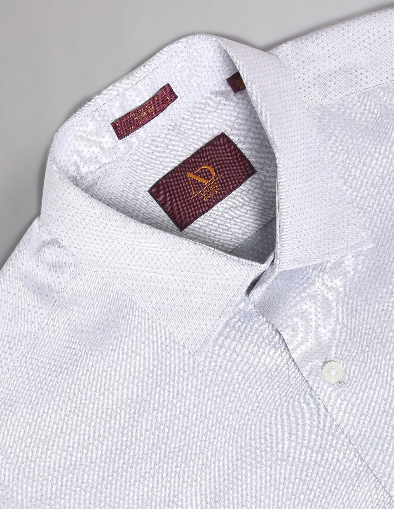 Corporate Rhythm Slim Fit Cotton Dobby Evening Shirt