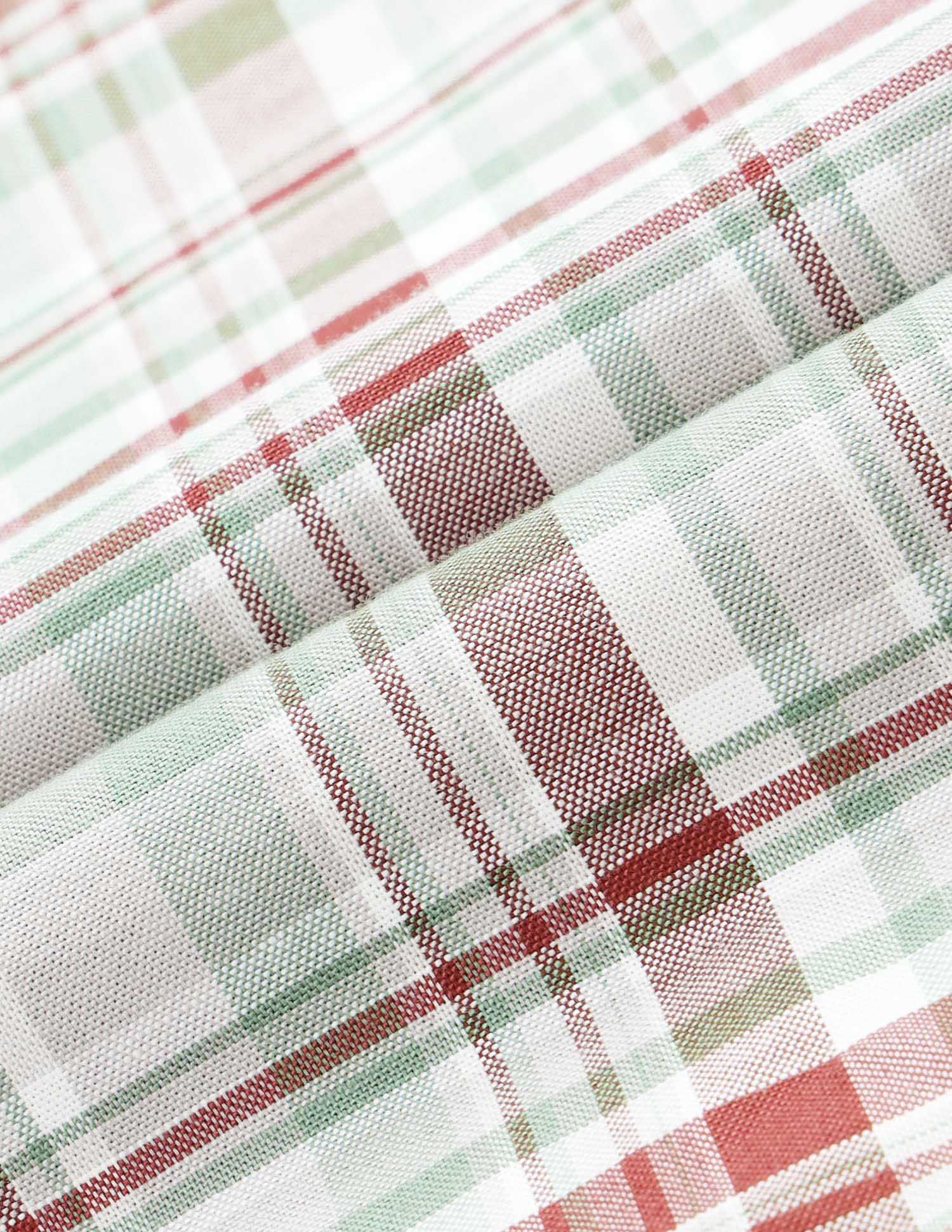 City Chronicles Modern Slim Fit Tartan Checked Shirt