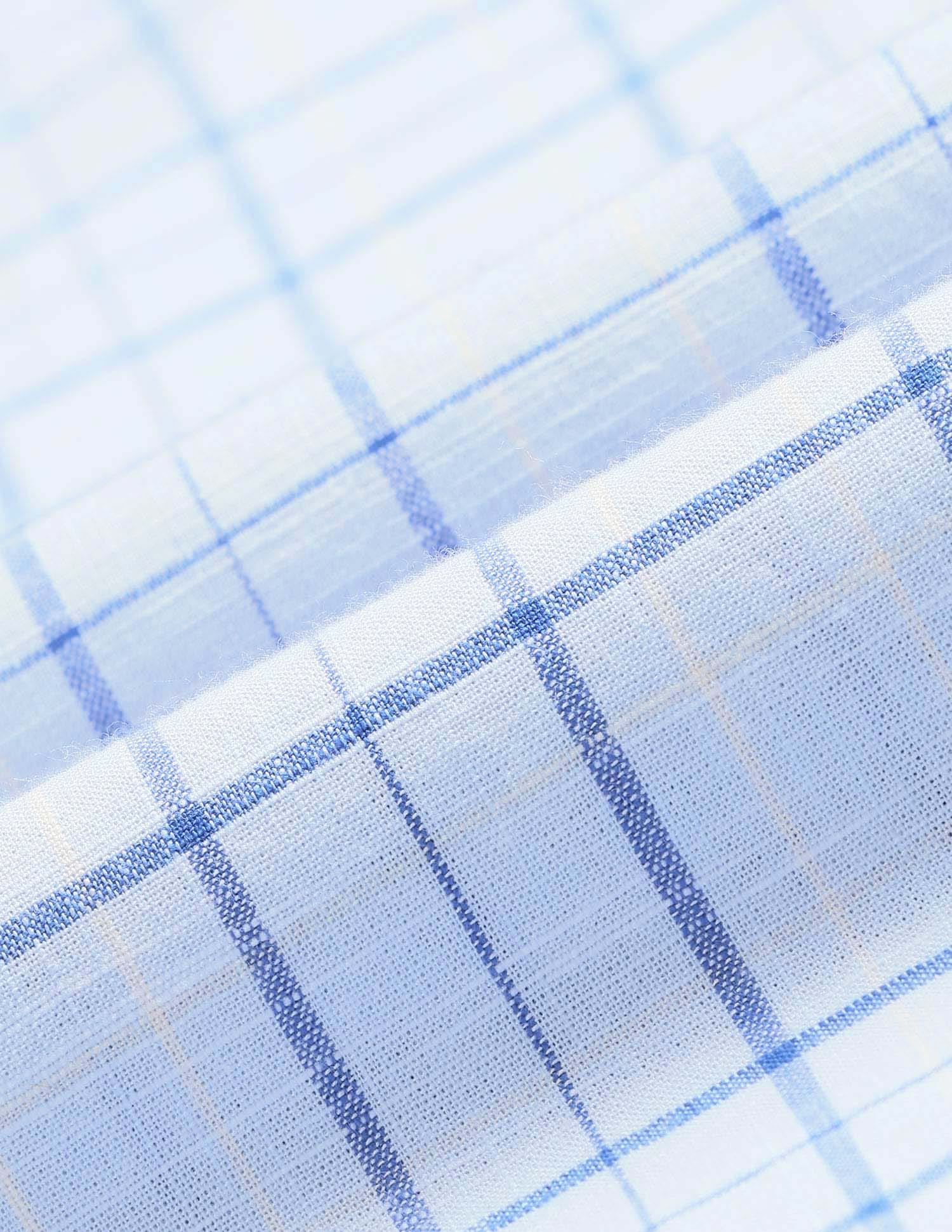 City Chronicles Modern Slim Fit Tartan Checked Shirt