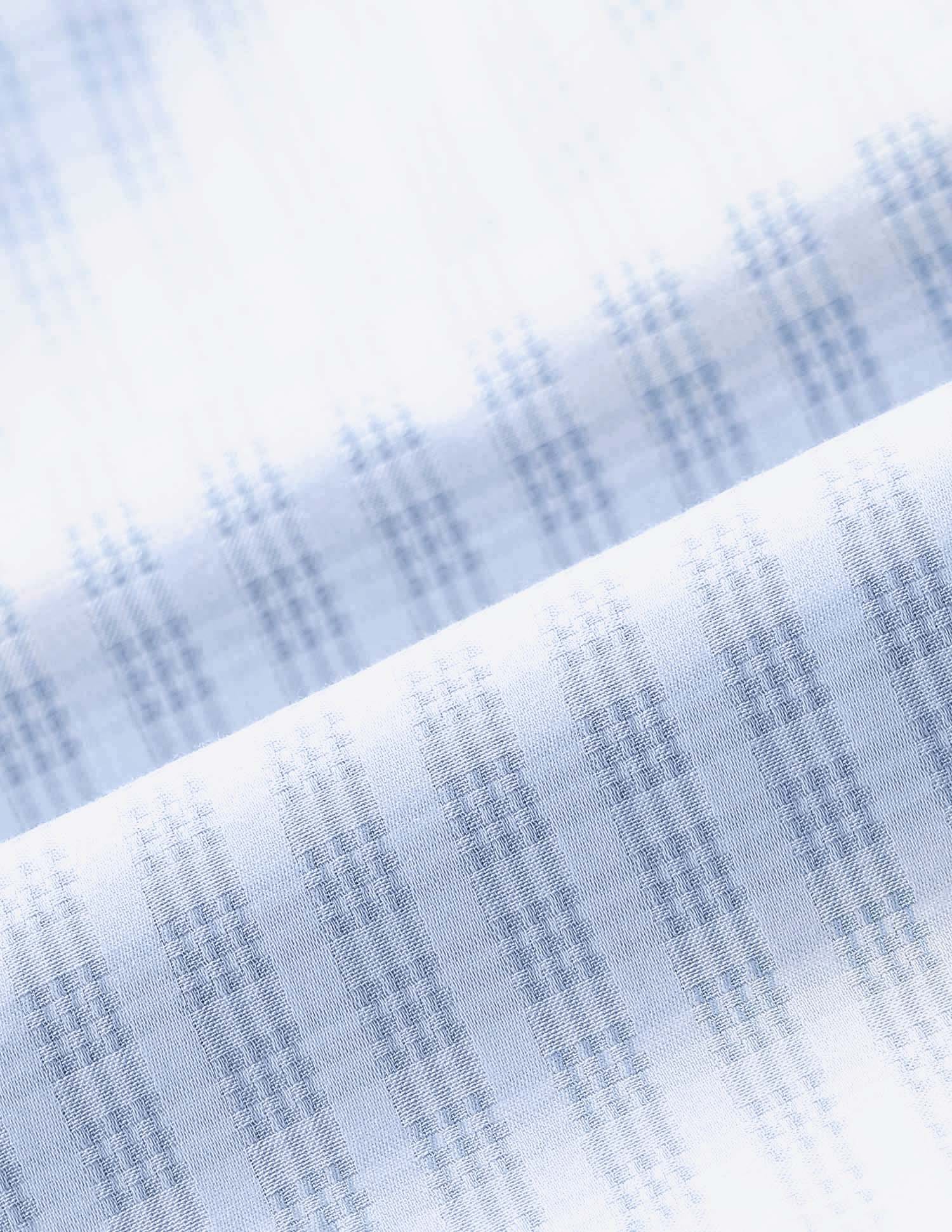 Wardrobe-Coded Regular Fit Vertical Striped Shirt