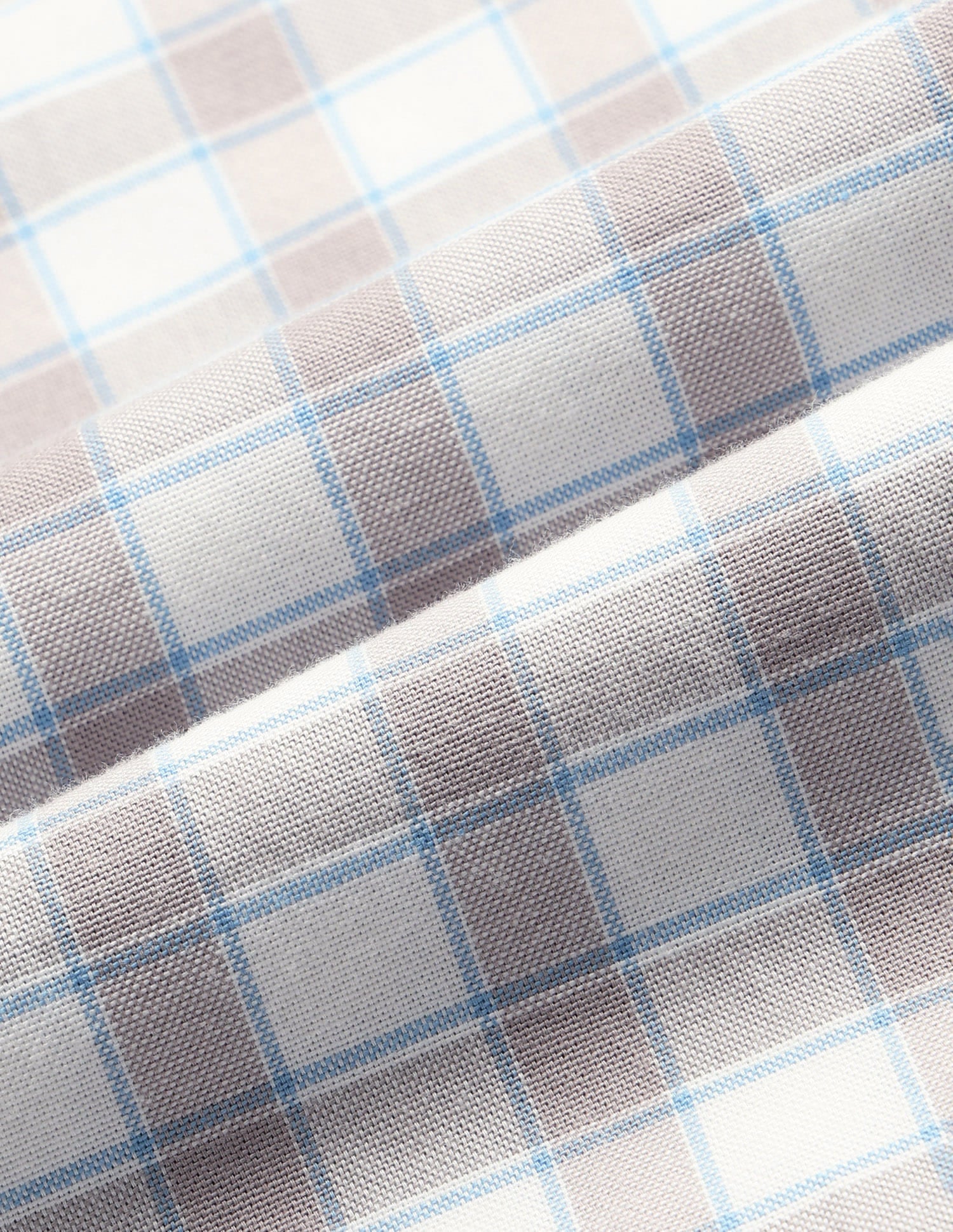 Grid Tattersall Checked Slim Fit Oxford Shirt