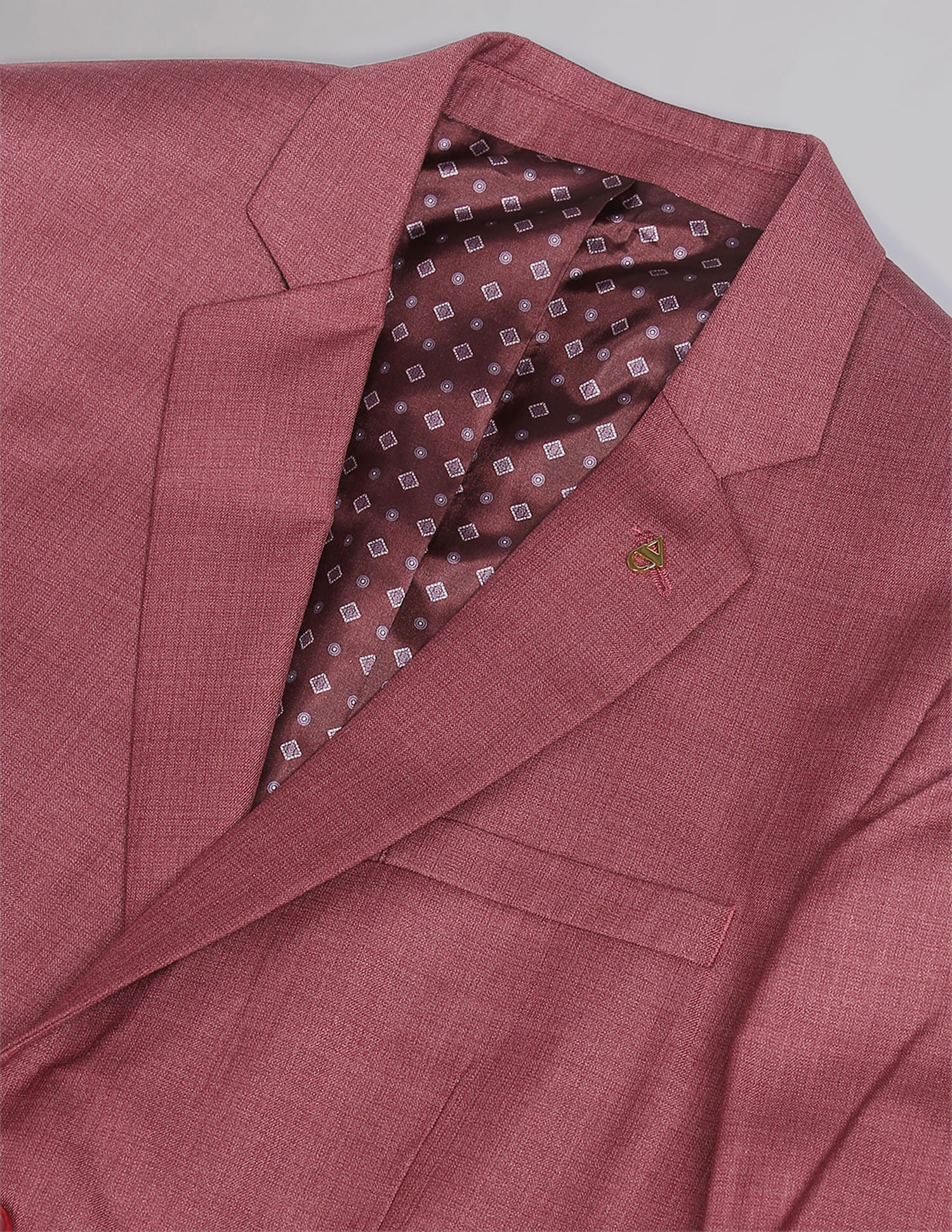 Heathered Tailored Fit Formal Blazer