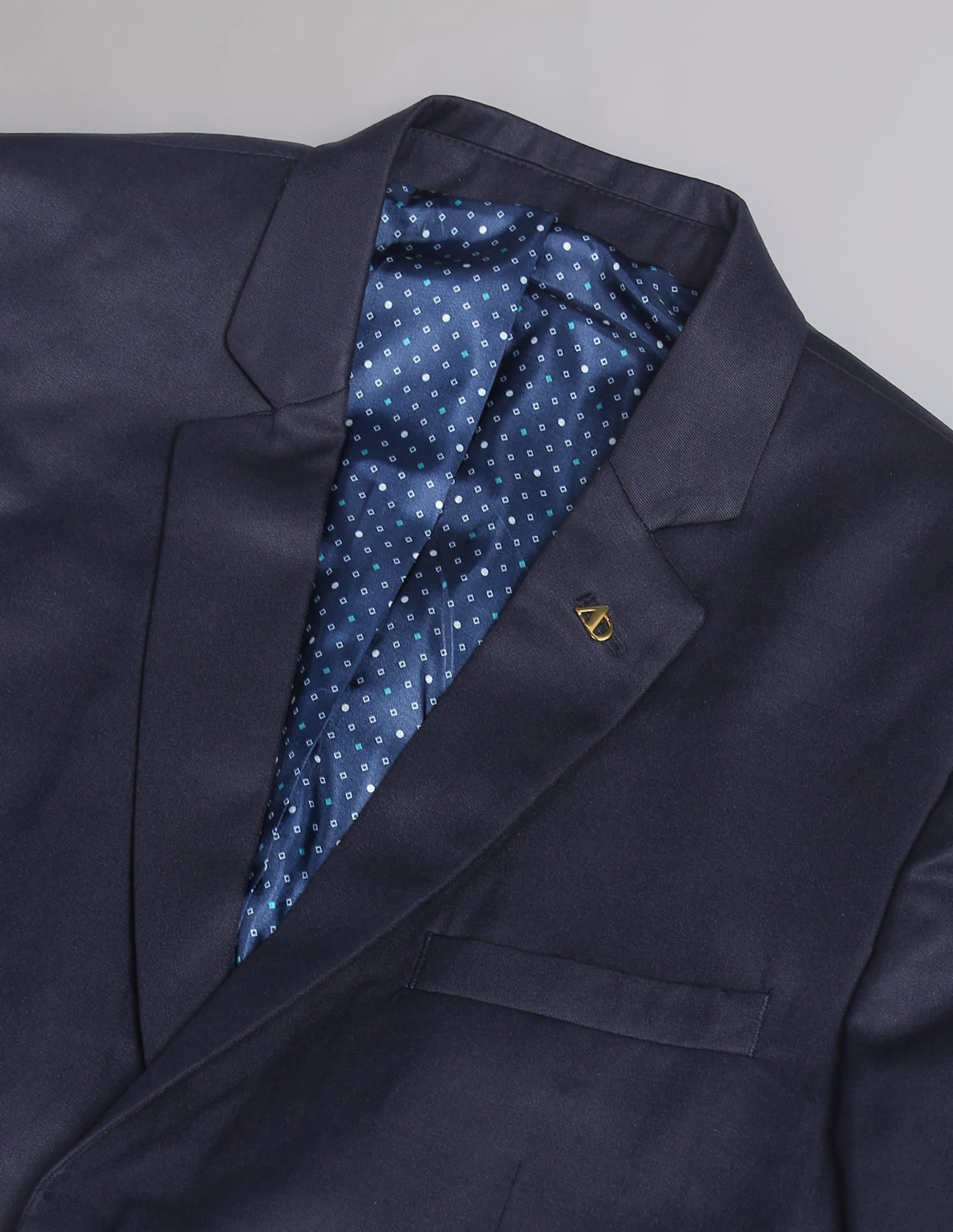 Twill Single Breasted Two Piece Suit
