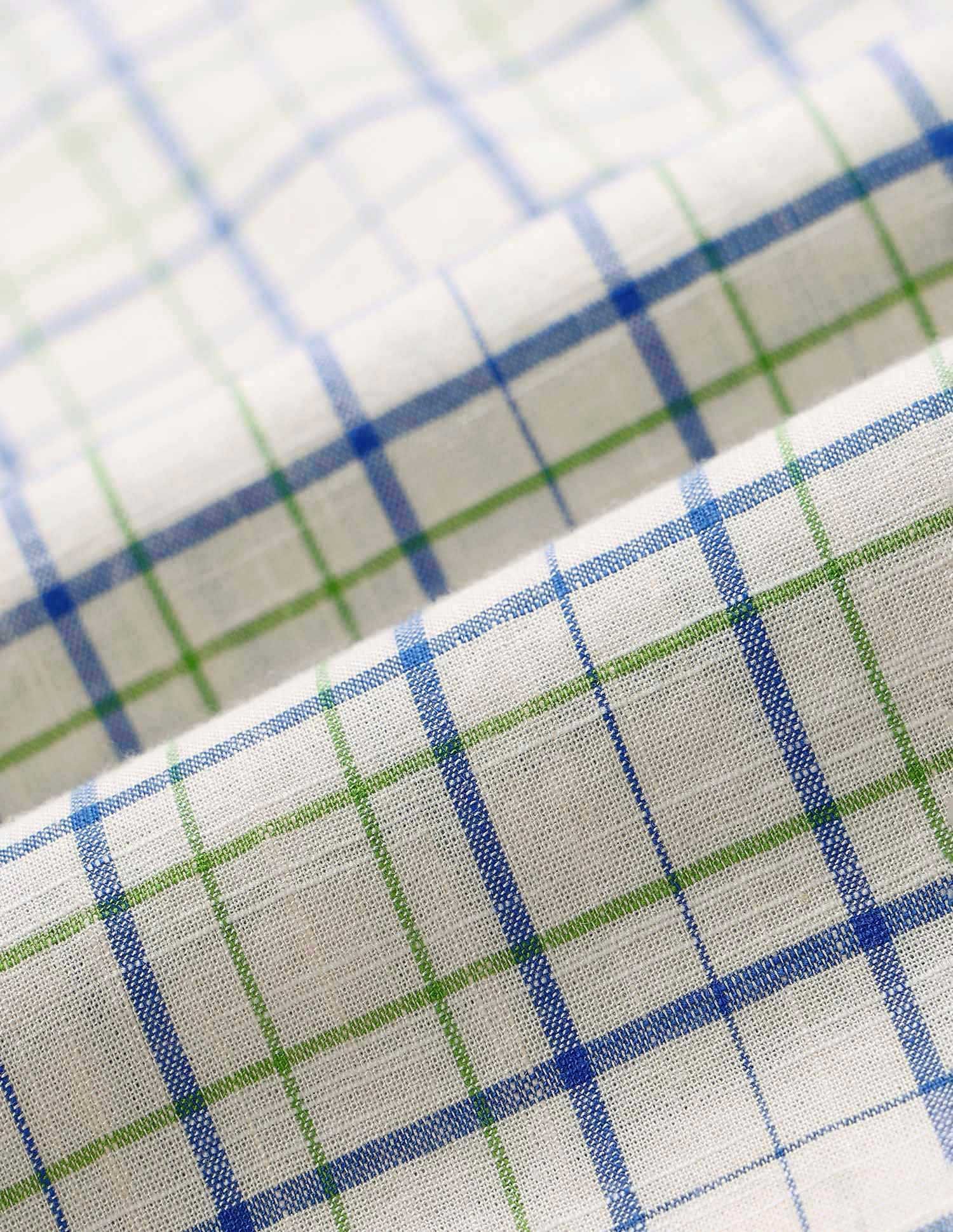 City Chronicles Modern Slim Fit Tartan Checked Shirt