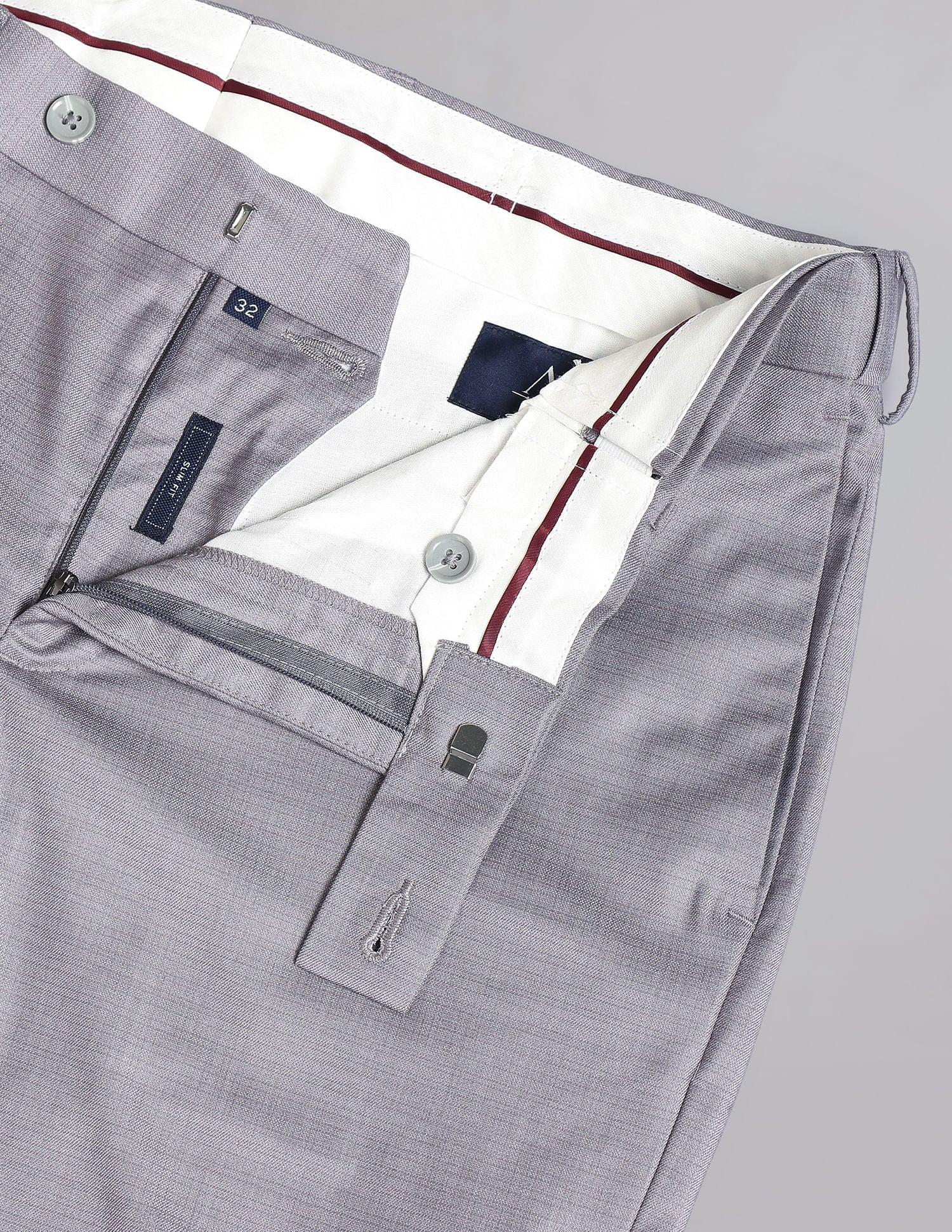 Work Essential Outline Check Smart Flex Trousers