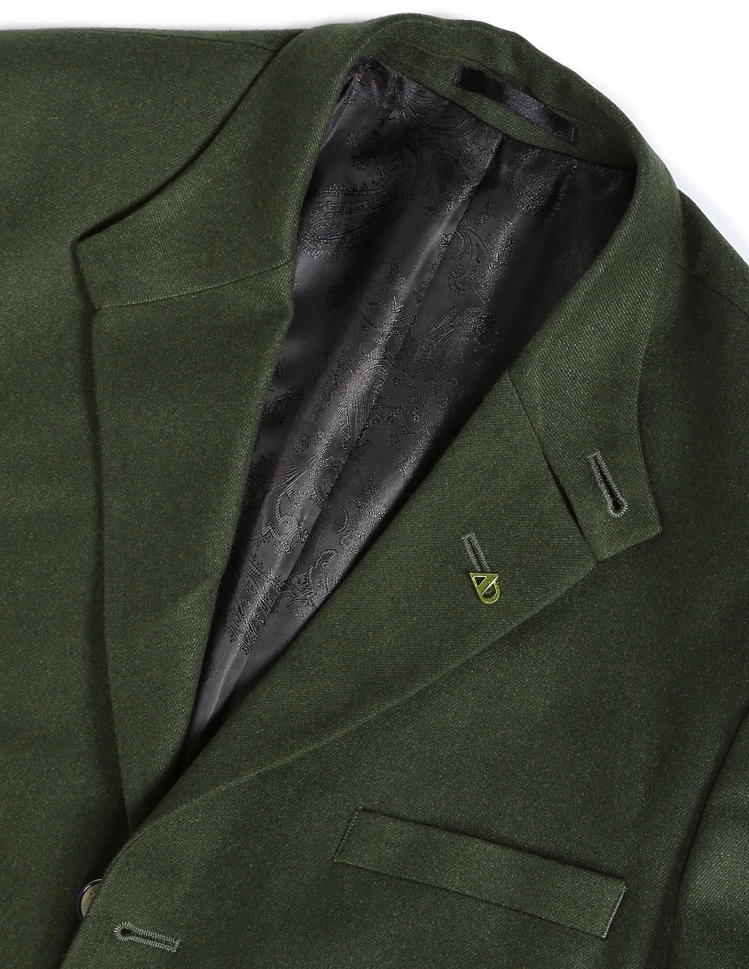 Modern Luxe Solid Twill Convertible Collar Blazer