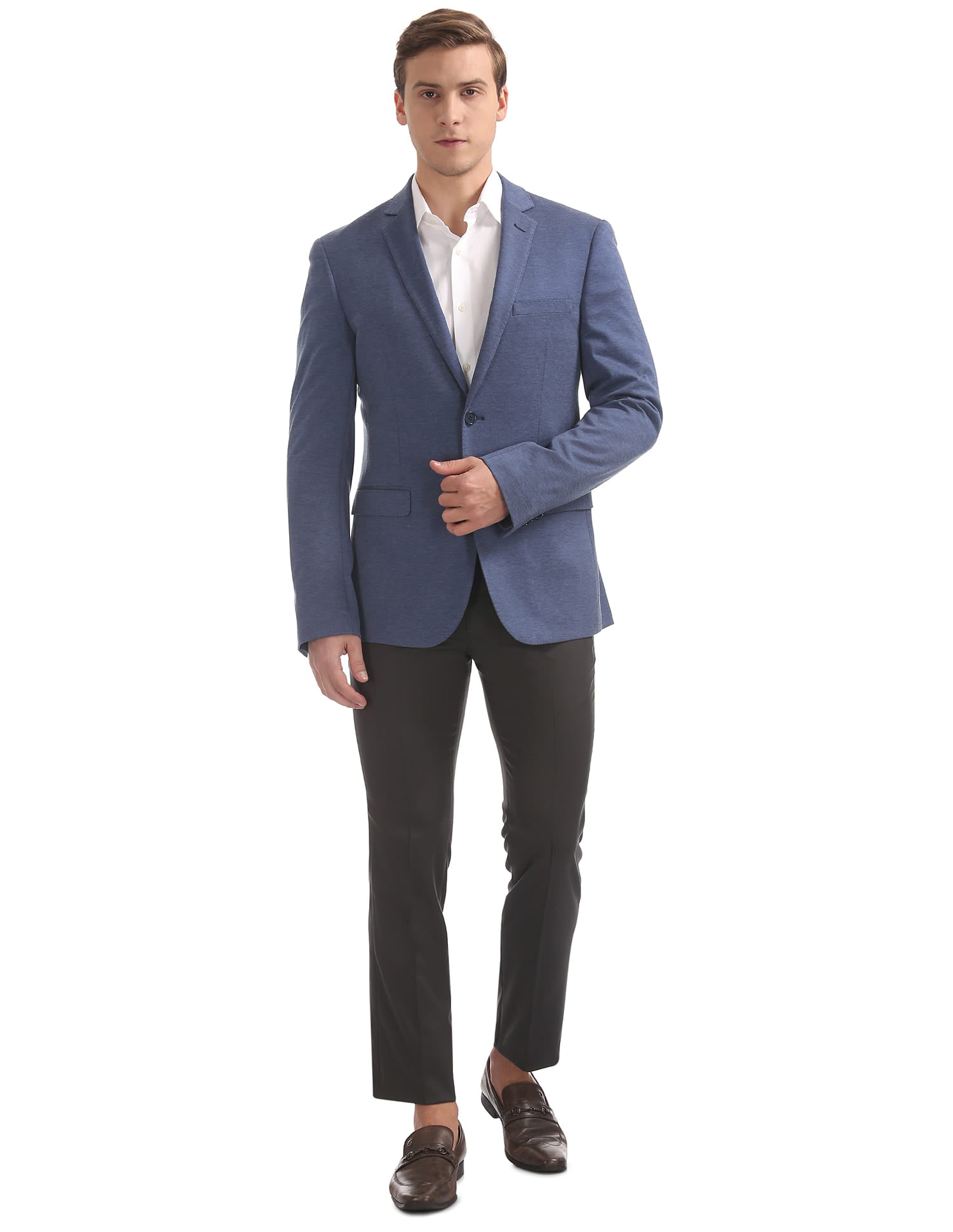 Slim Fit Single Breasted Blazer