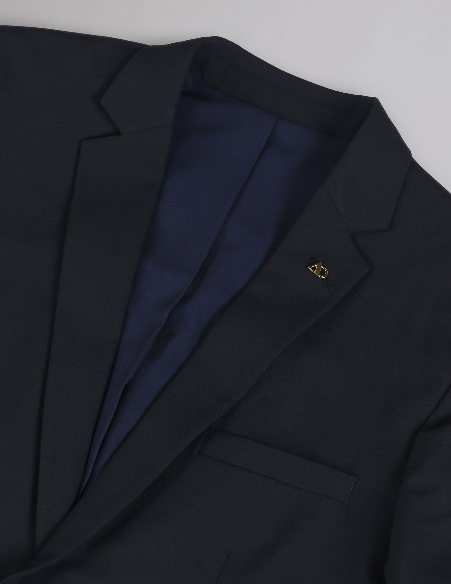 Classic Tailored Regular Fit Solid Blazer