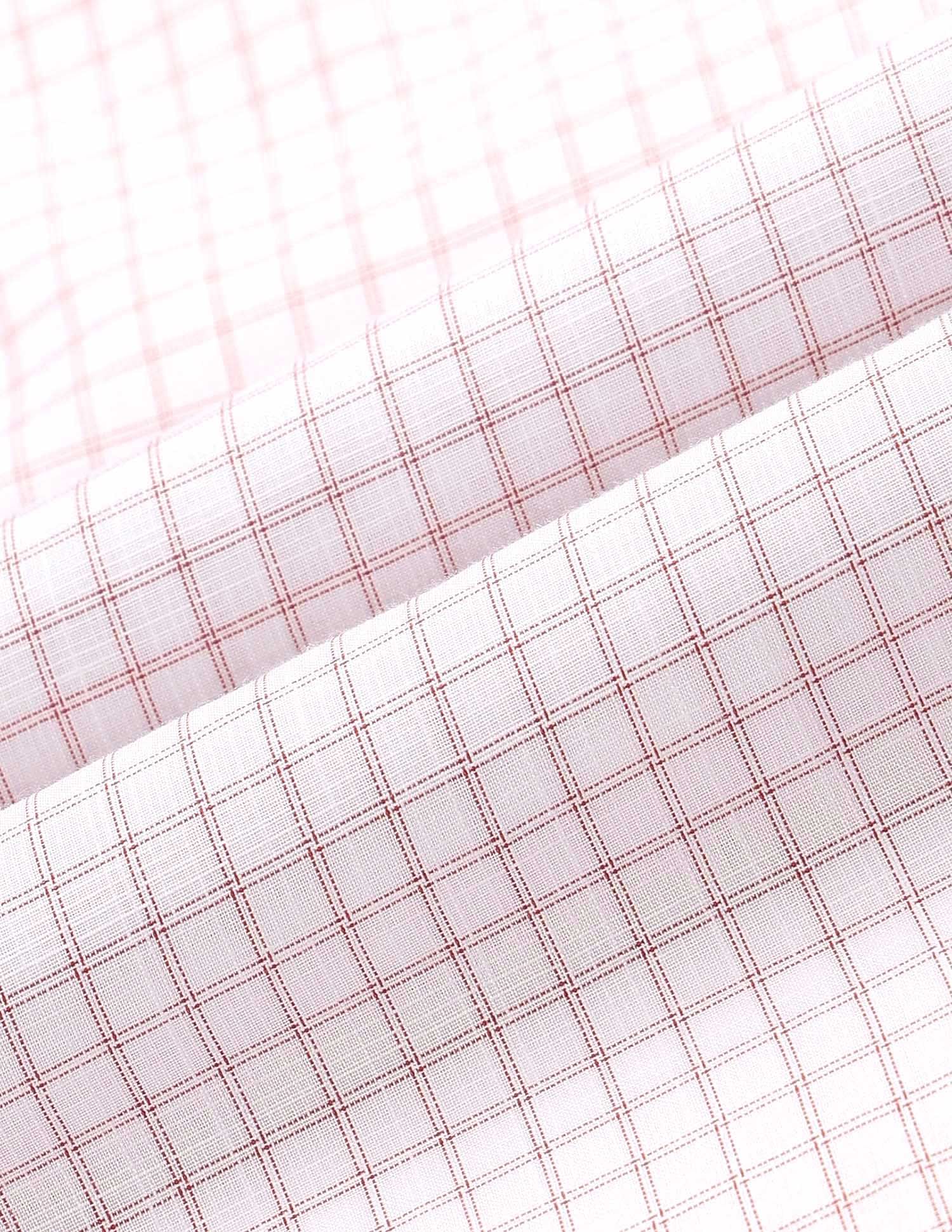 Old-School Regular Fit Grid Tattersall Checked Shirt