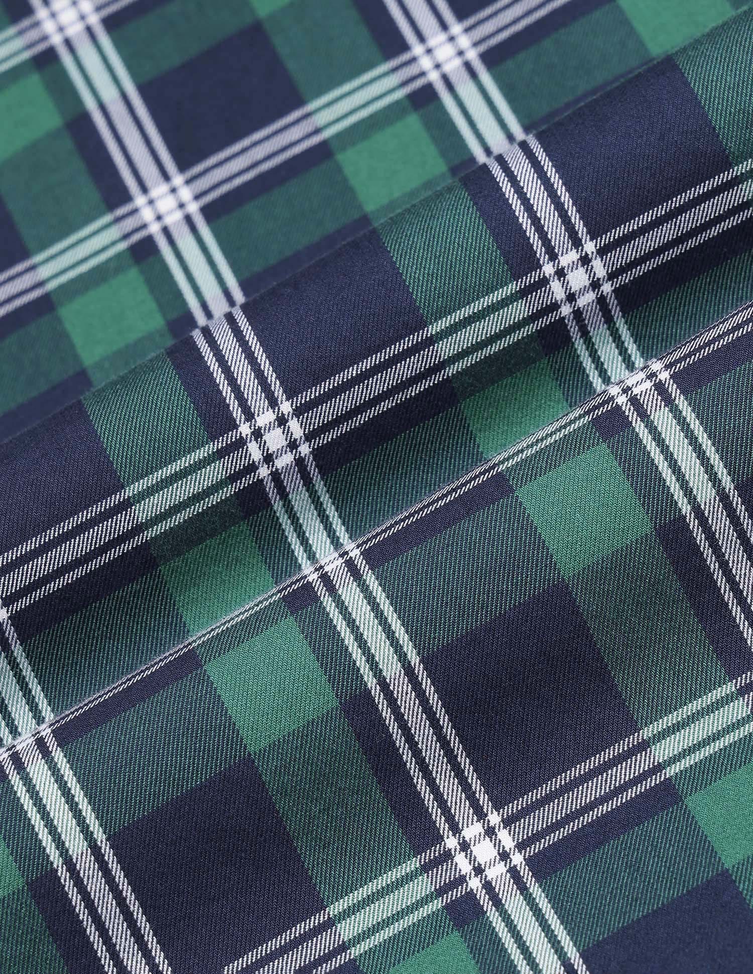Wardrobe Essential Tartan Checked Slim Fit Shirt