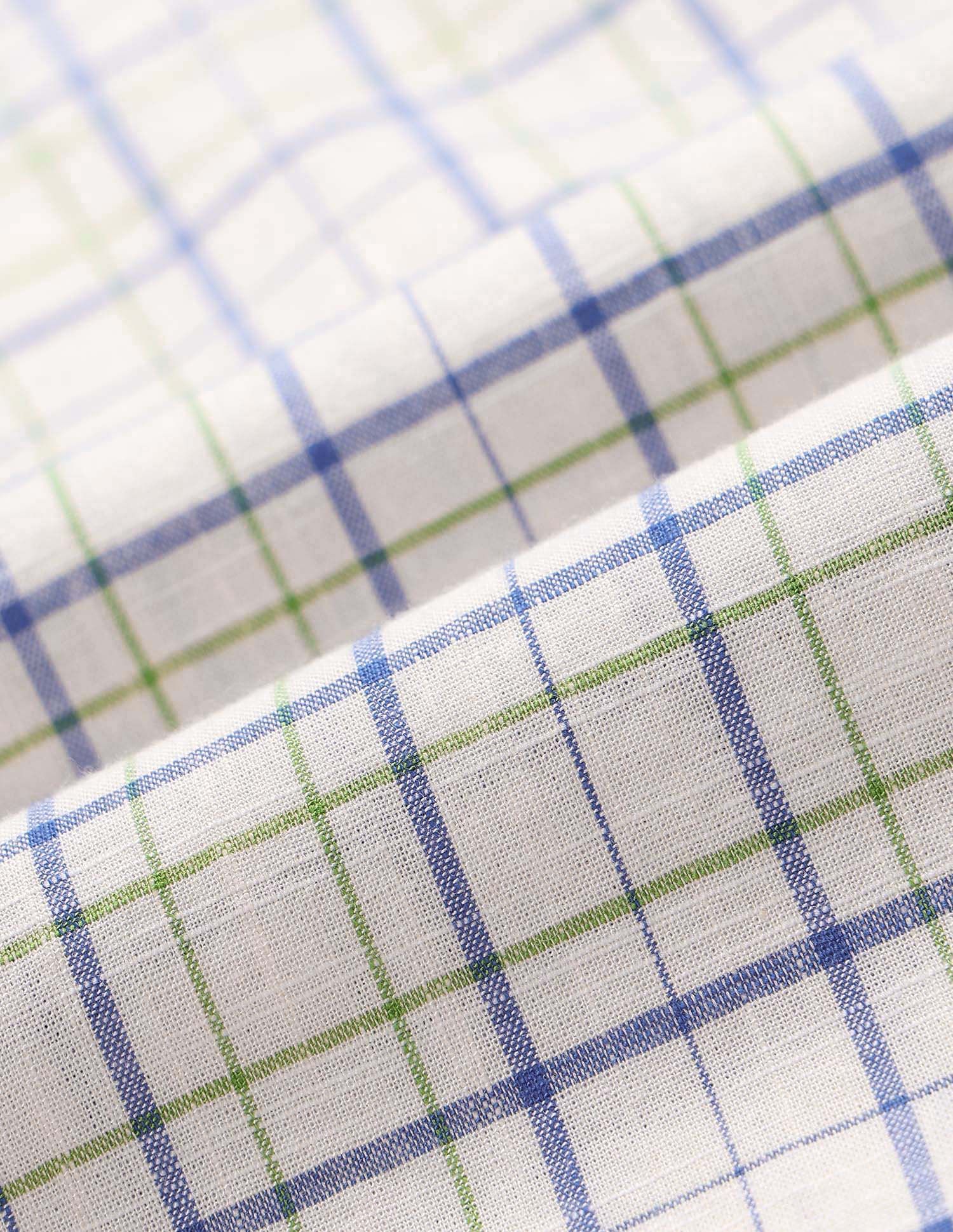City Chronicles Modern Slim Fit Tartan Checked Shirt