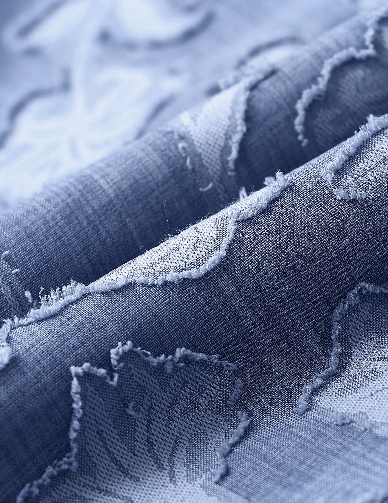 All over Floral pattern jacquard weave slim fit shirt