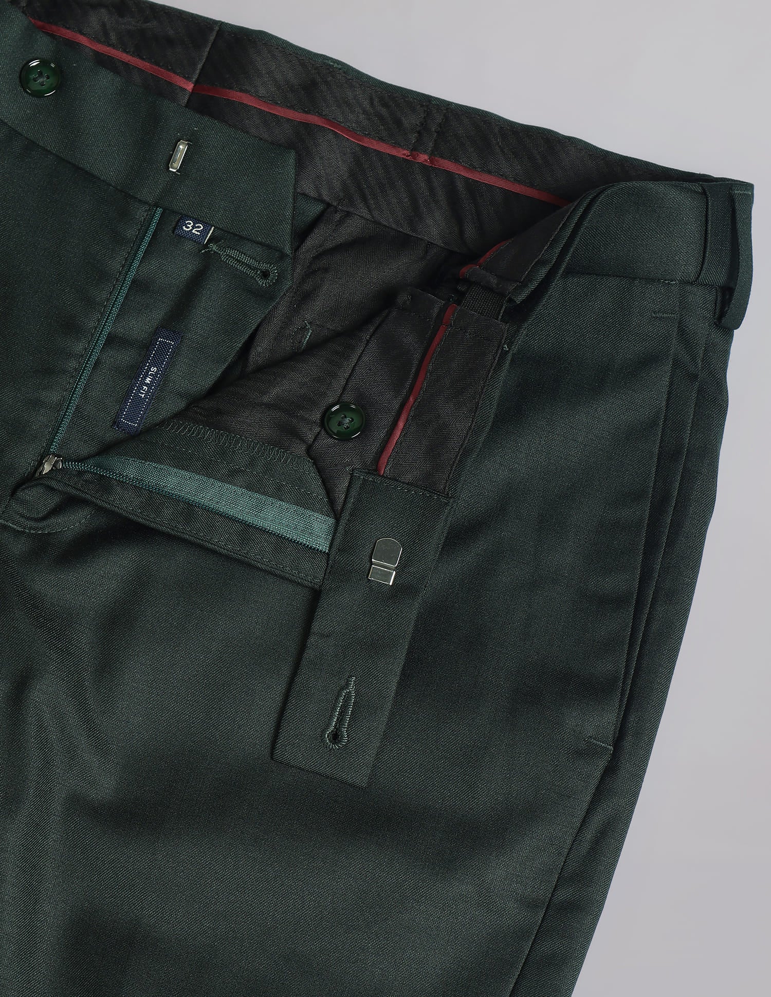 Work Essential Outline Check Smart Flex Trousers