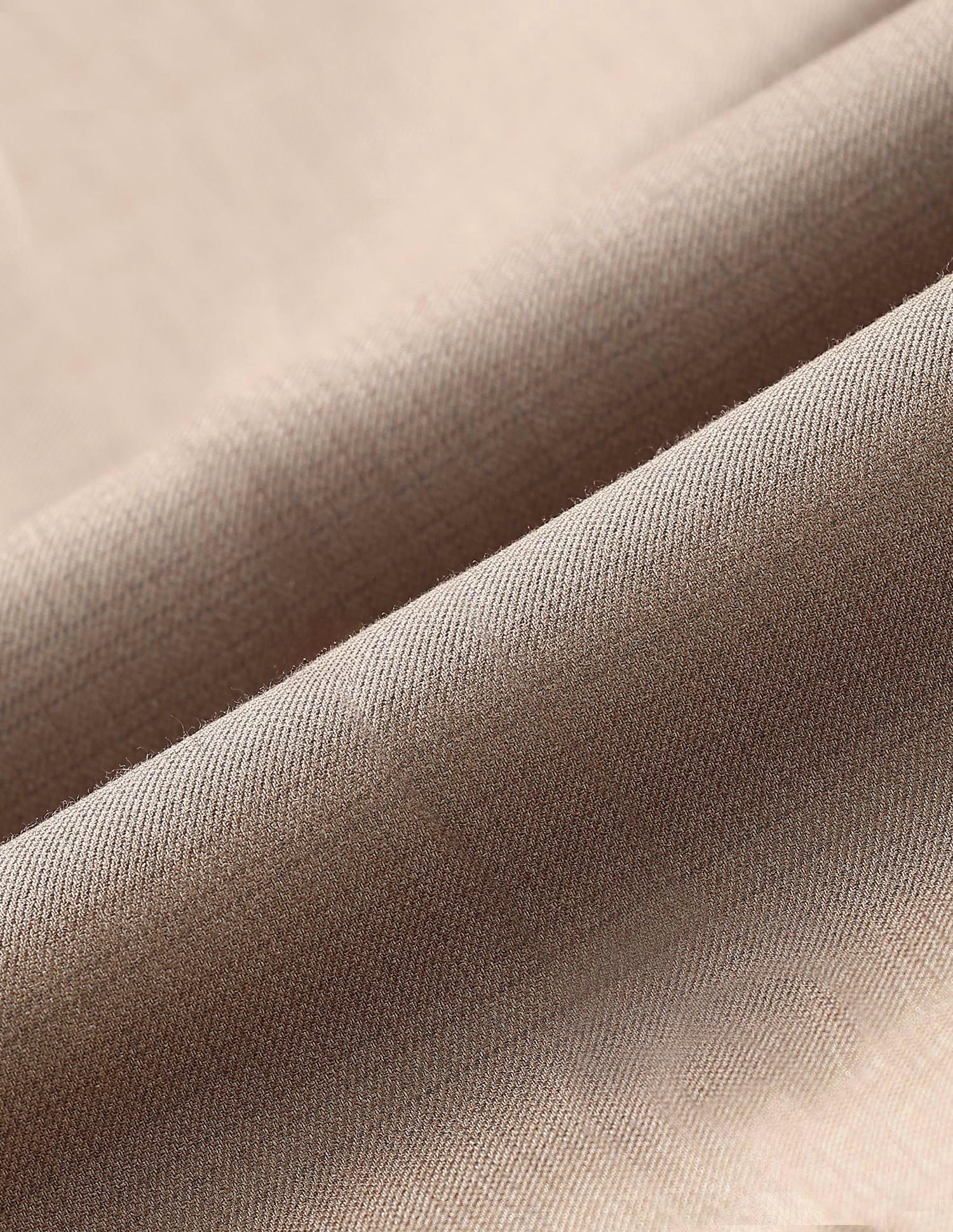 Solid Mid Rise Regular Fit Trousers