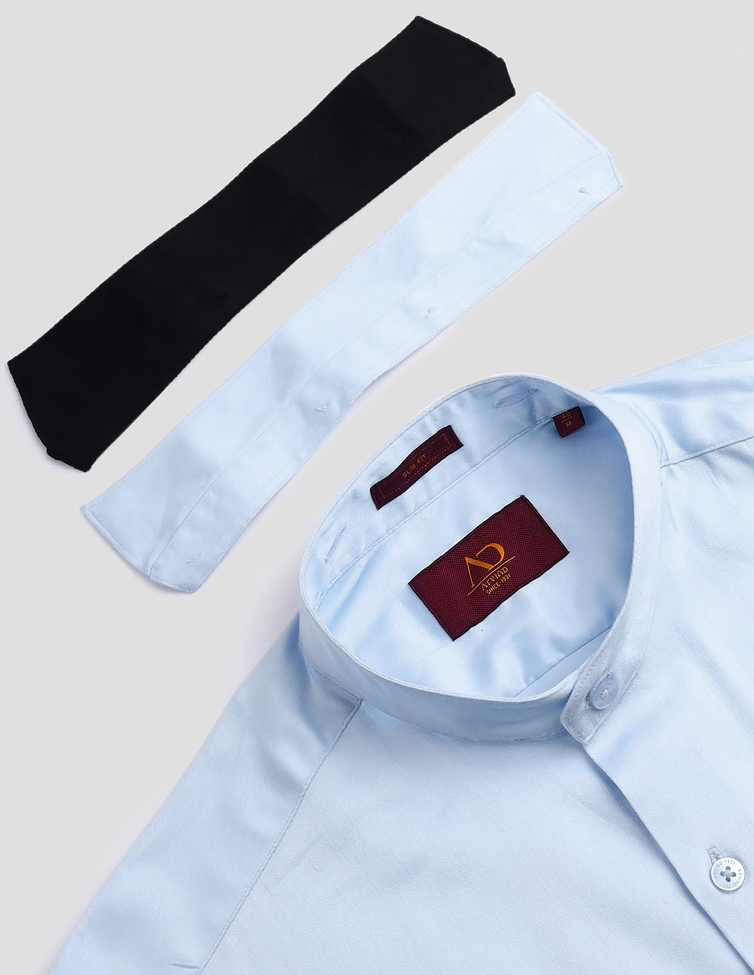 Effortlessly Stylish Multiple Collar Cotton Stretch Shirt