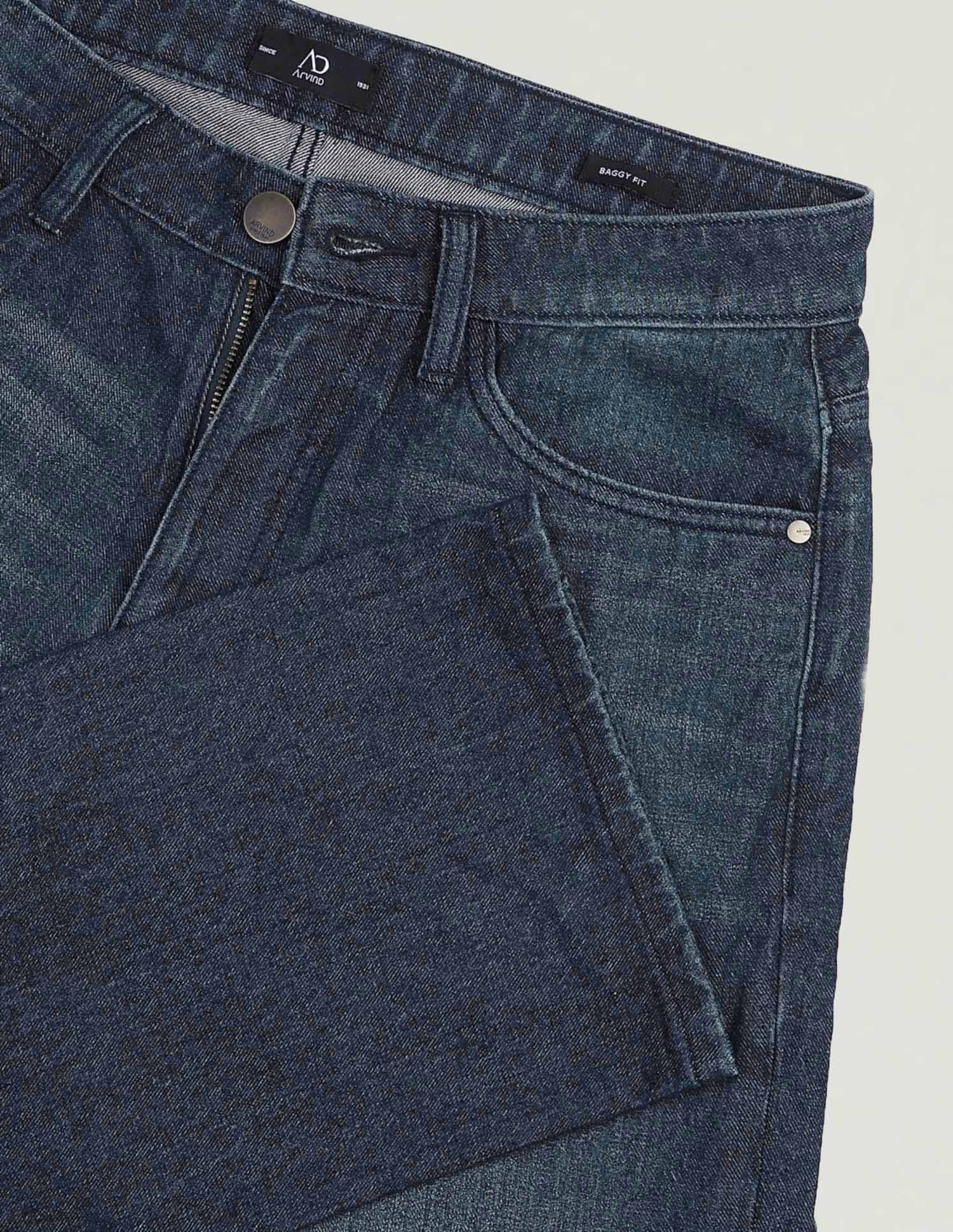 Mid Rise Easy Baggy Fit Jeans