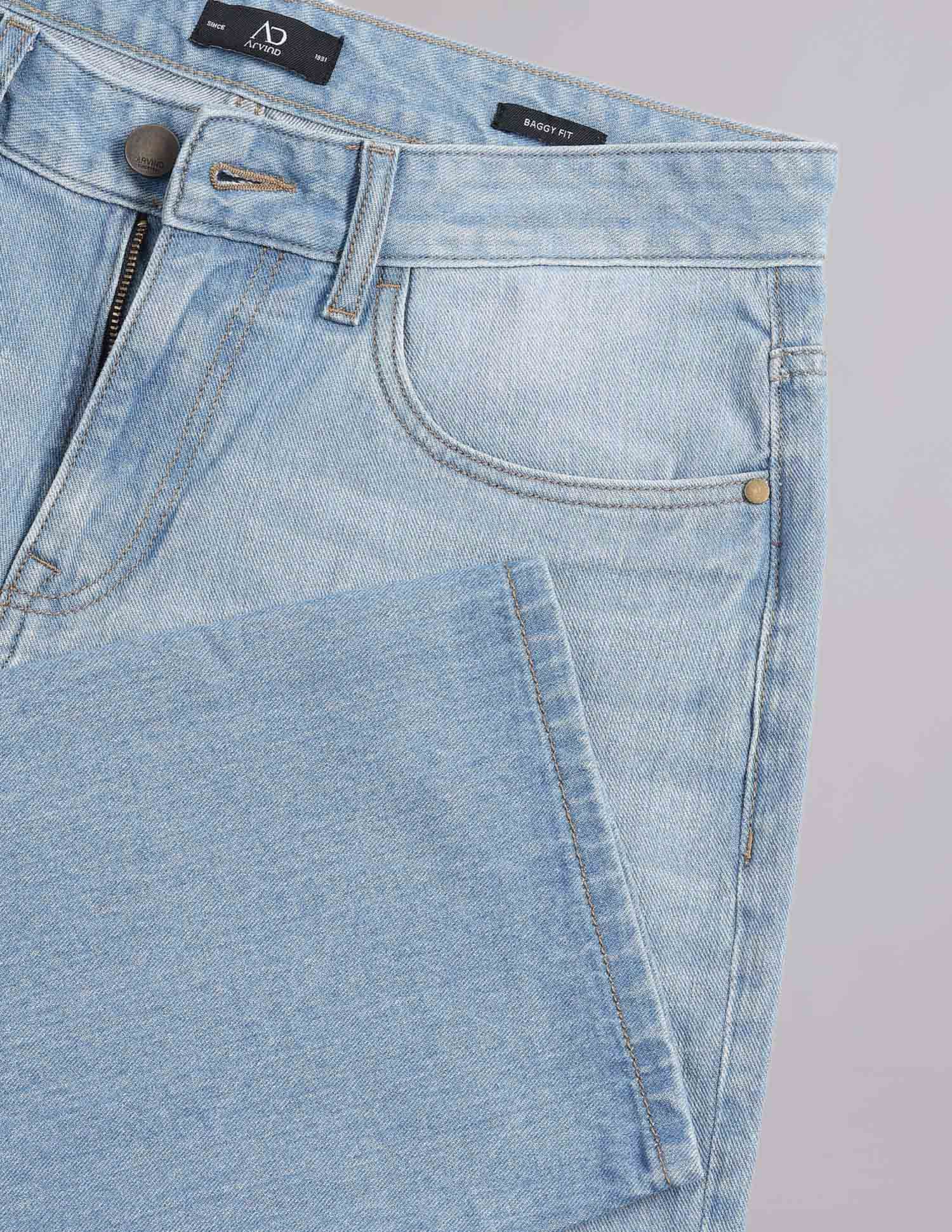 Bloom Baggy Fit Mid Rise Jeans