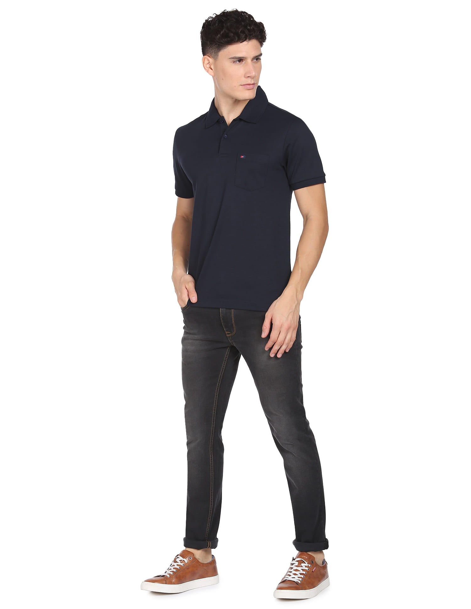 Chest Pocket Easy Polo Shirt