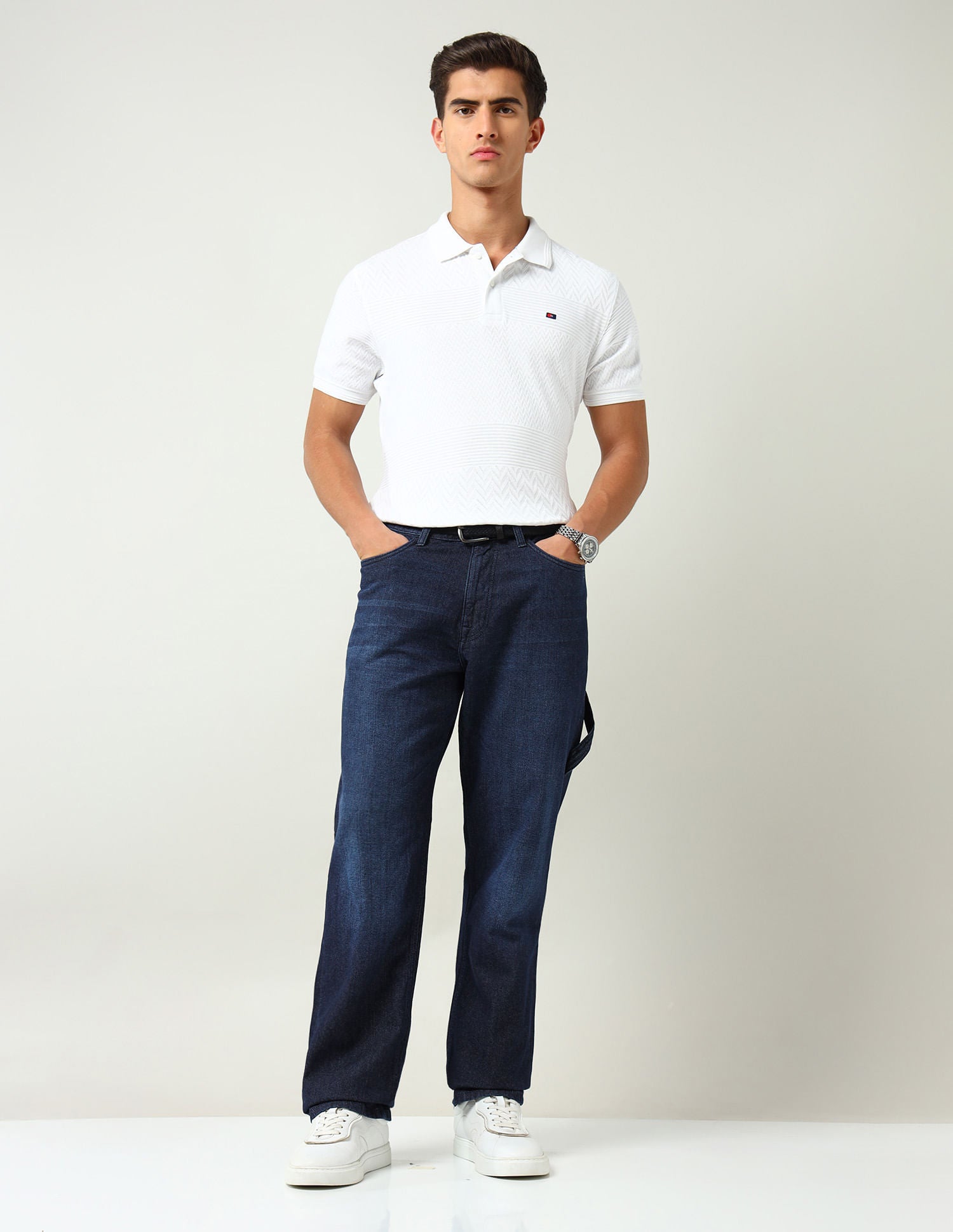 Mid Rise Easy Baggy Fit Jeans