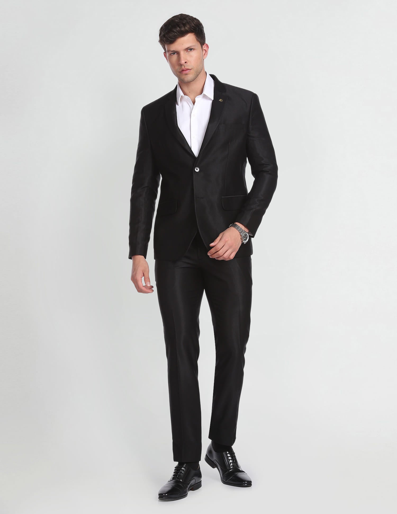 Single Breasted Two Piece Suit