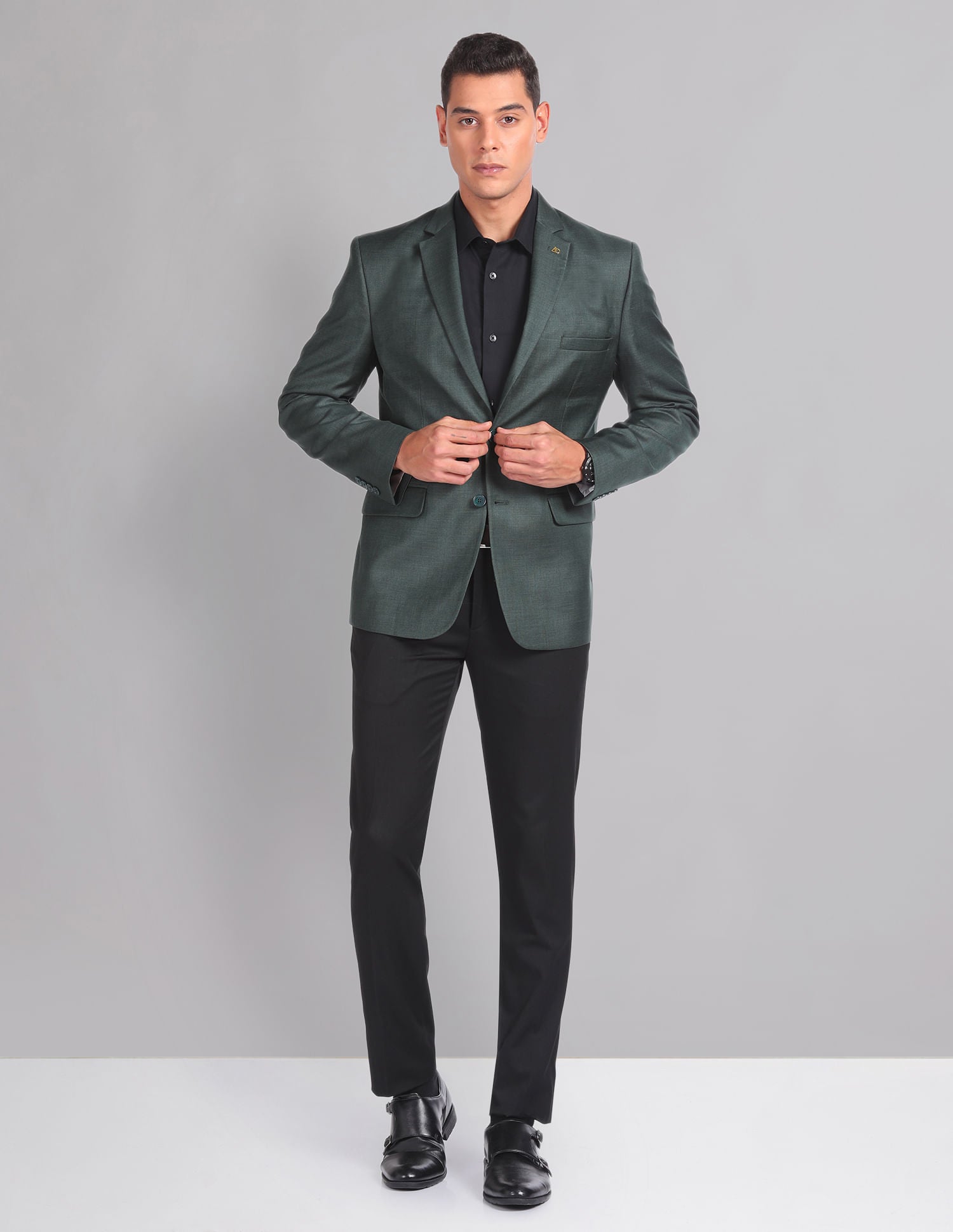 Casual Sartorial Heathered Blazer