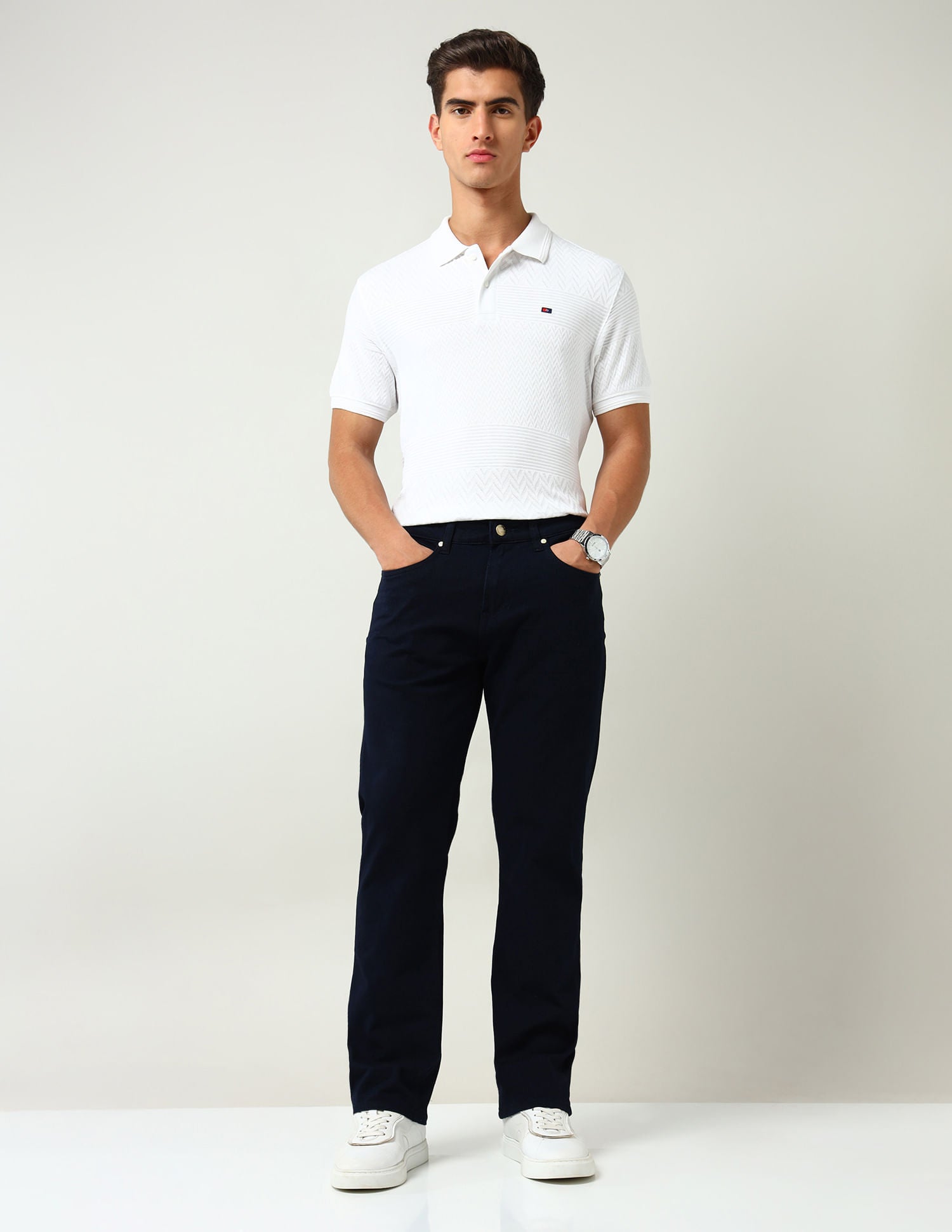 Adventure-ready Mid Rise Slim Fit Jeans