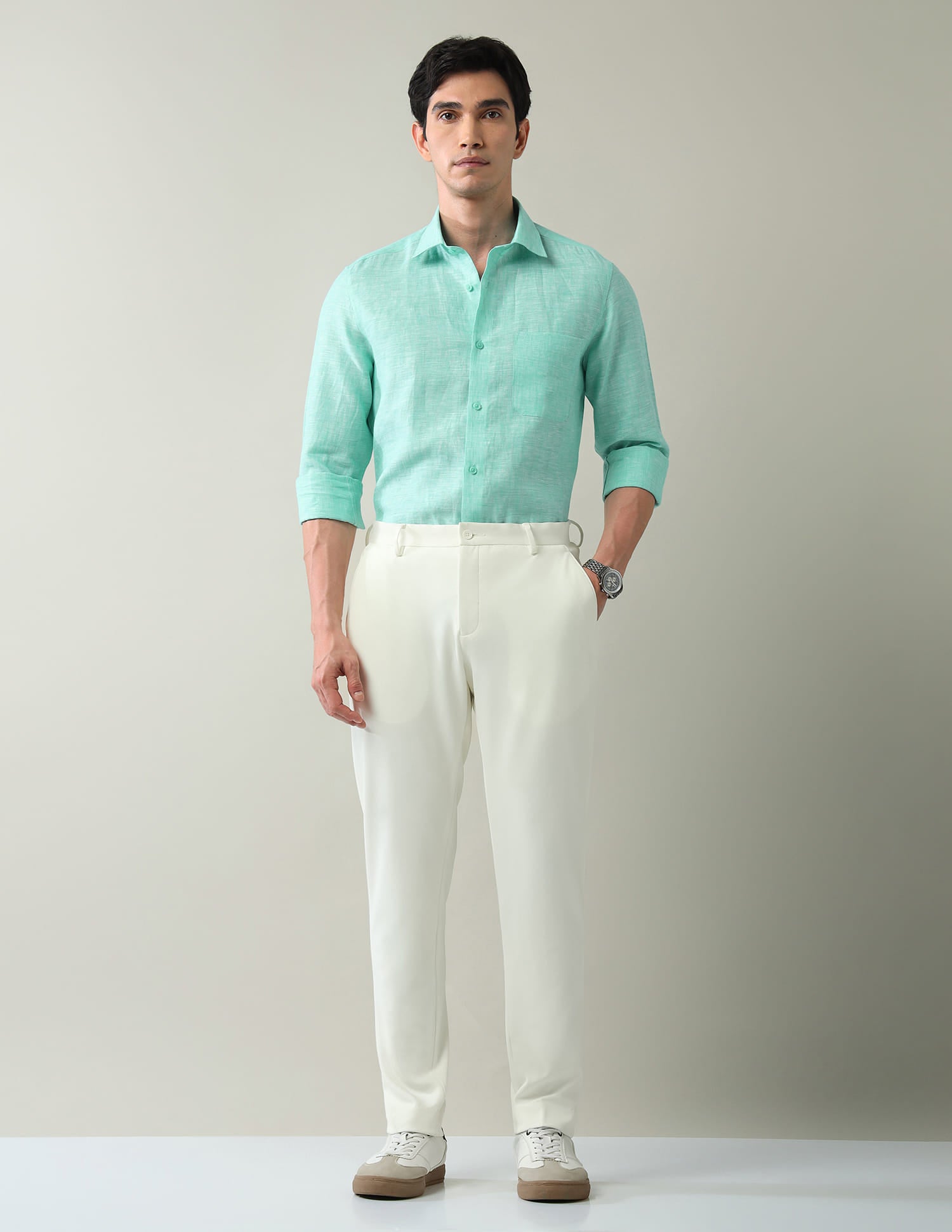 Timeless Textured Regular Fit Shirt