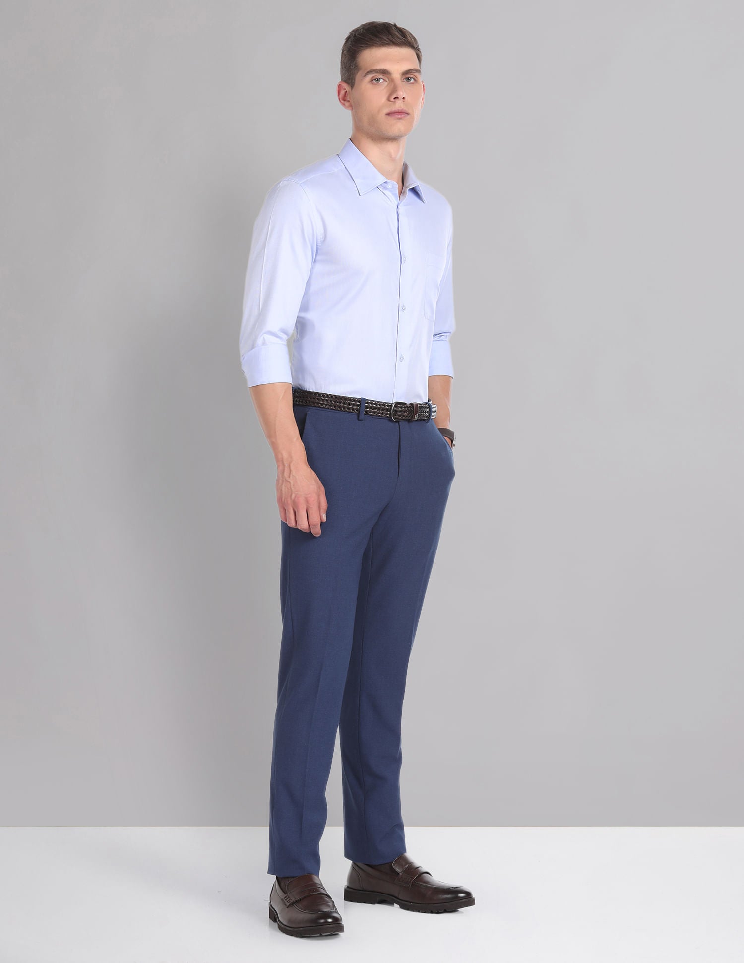 Urban Cool Dobby Sartorial Pure Cotton Shirt