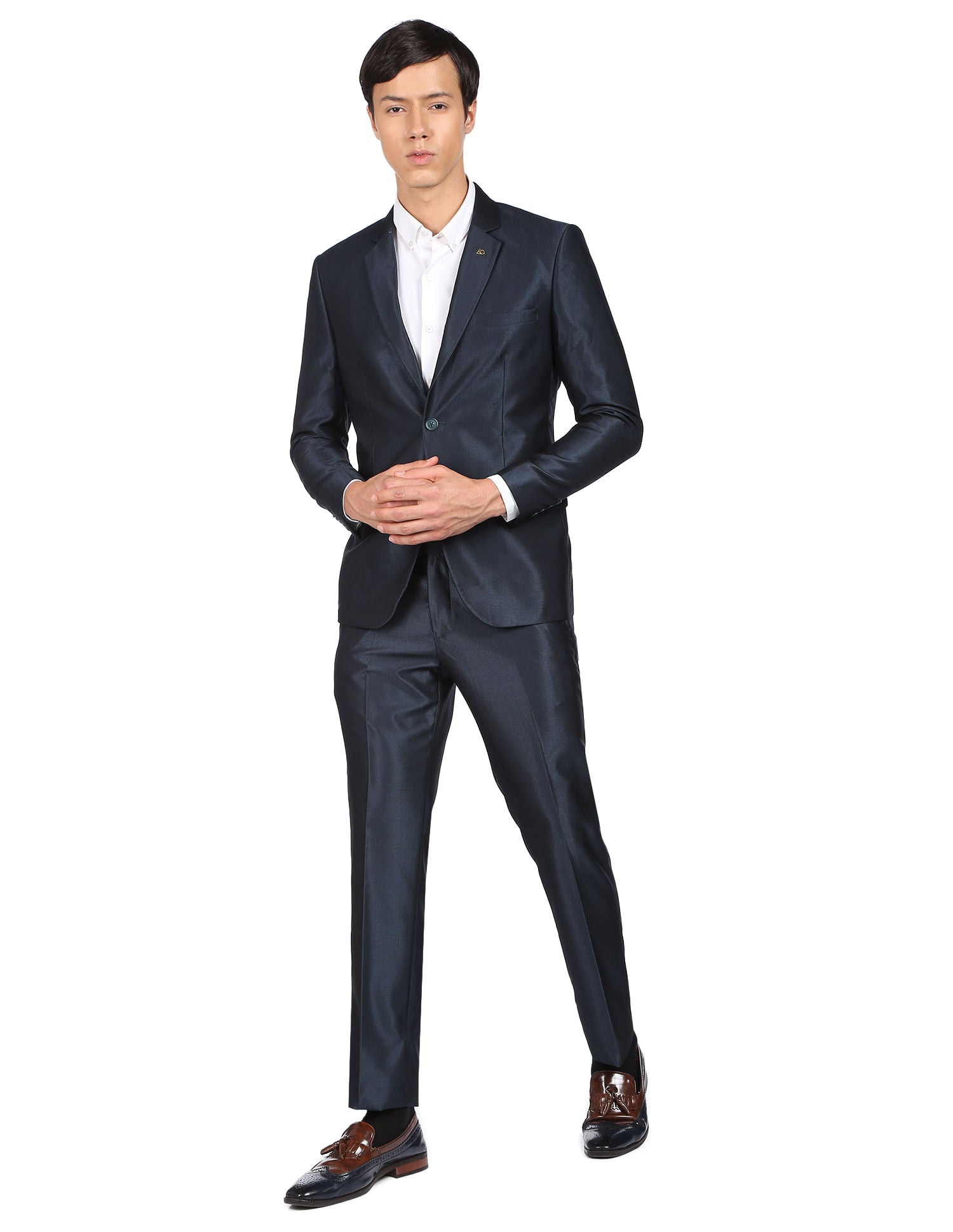 Office Classic Single Breasted Two Piece Suit