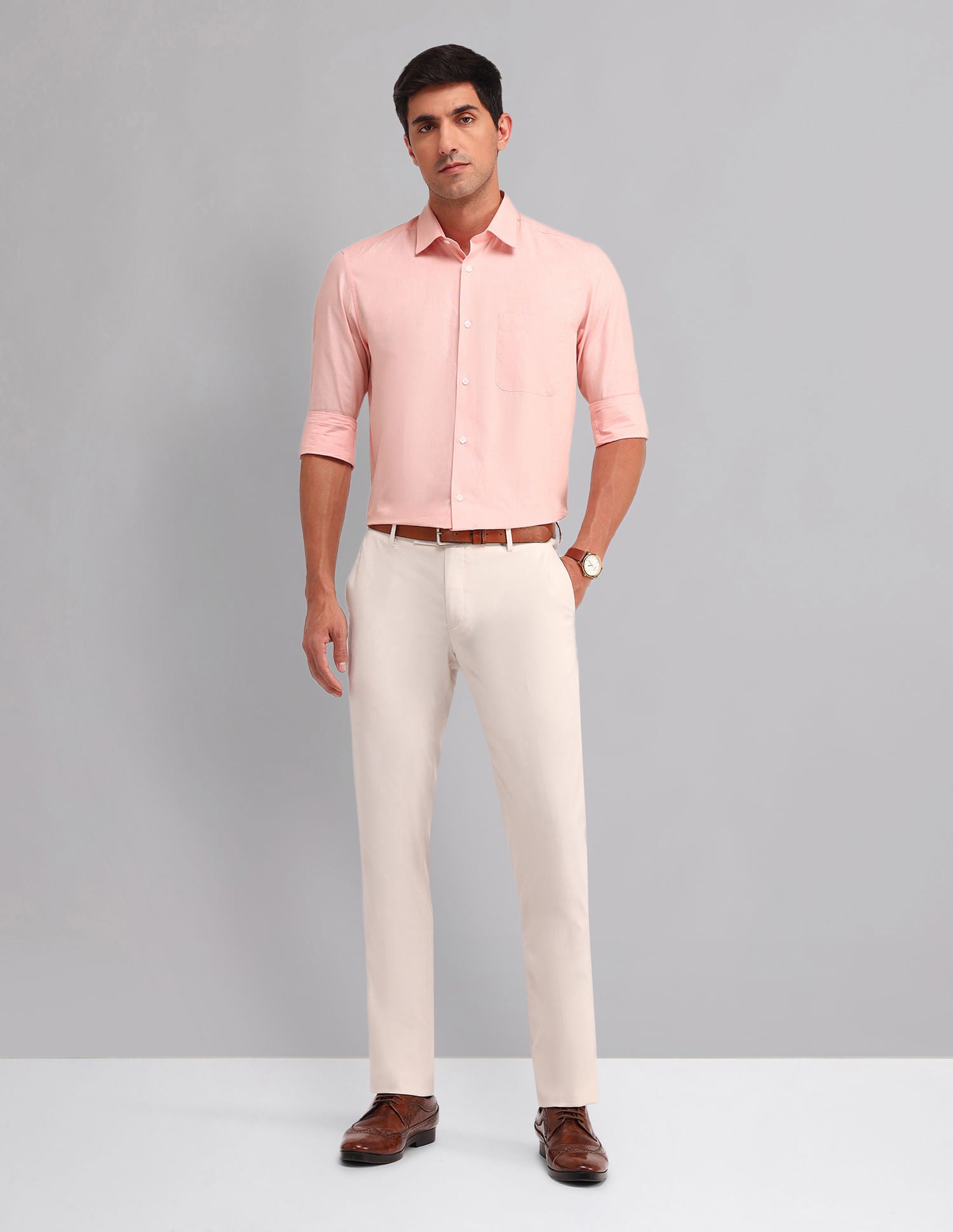 Style Refined Regular Fit Pure Cotton Shirt