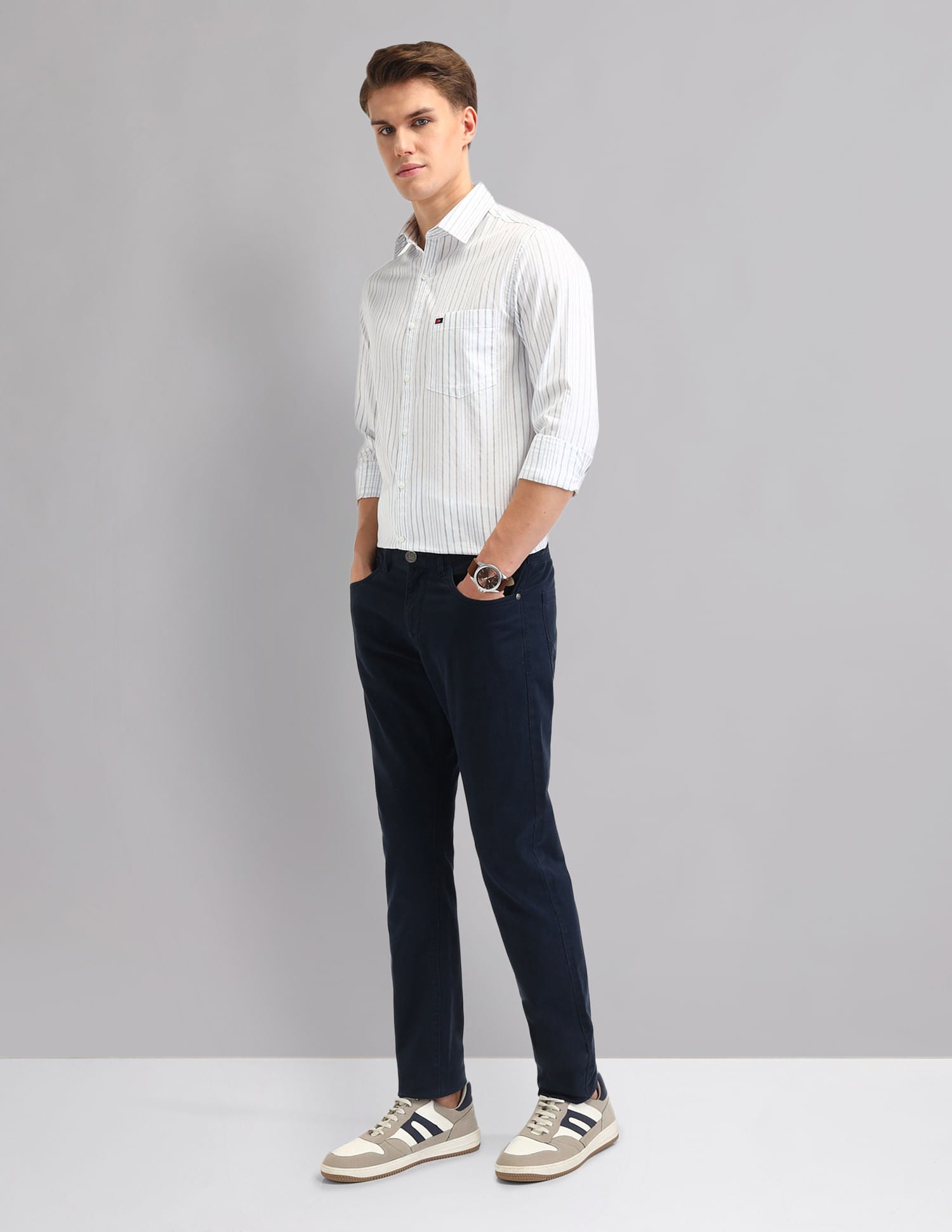 Classic Modern Slim fit Twill Shirt