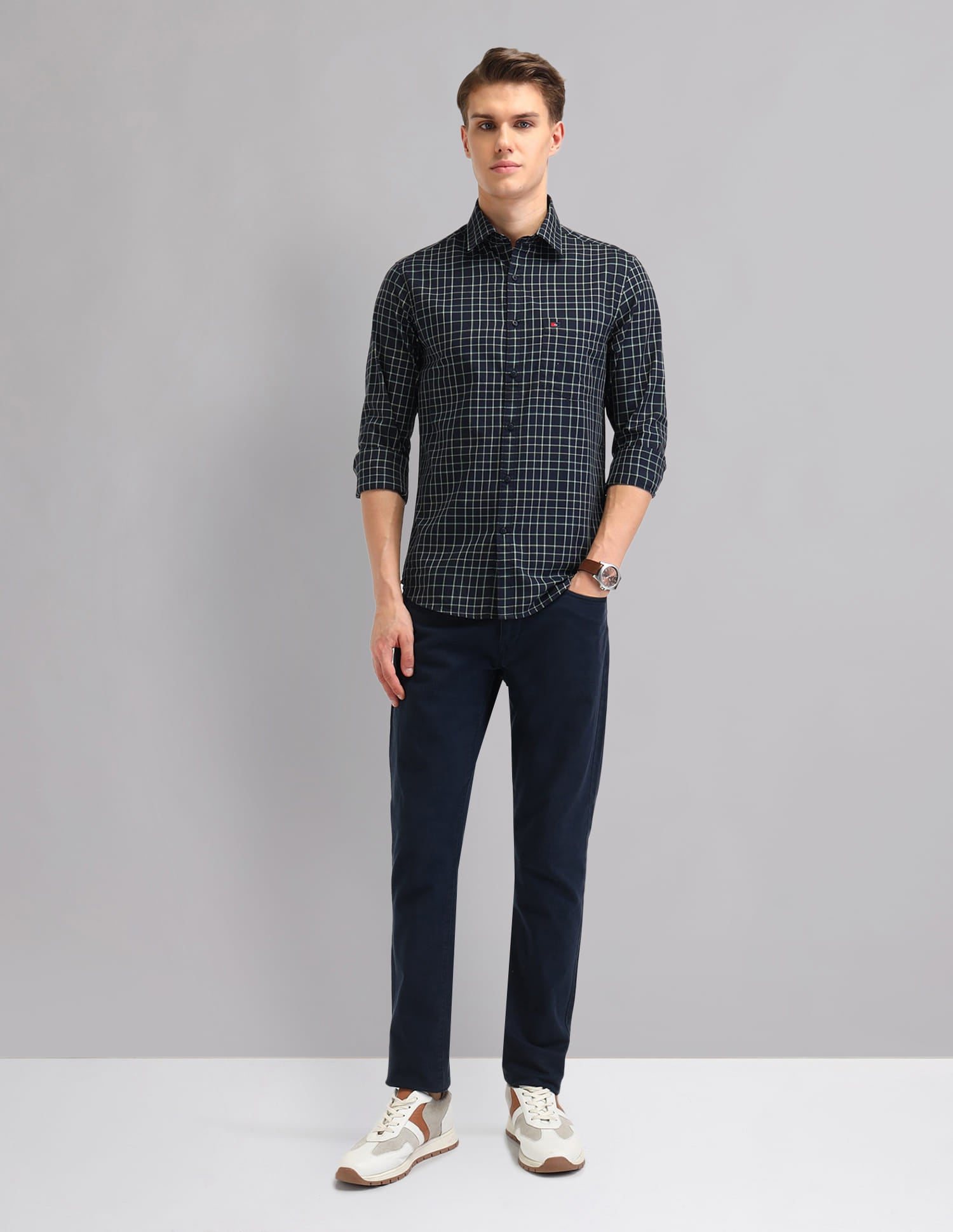 Modern Slim fit Twill Shirt