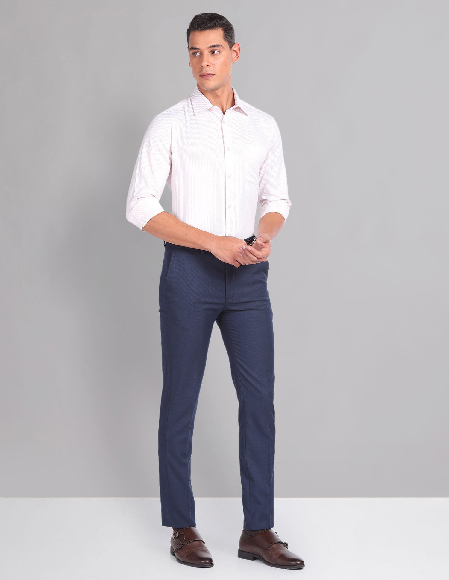 Vertical Stripe Sartorial Formal Shirt