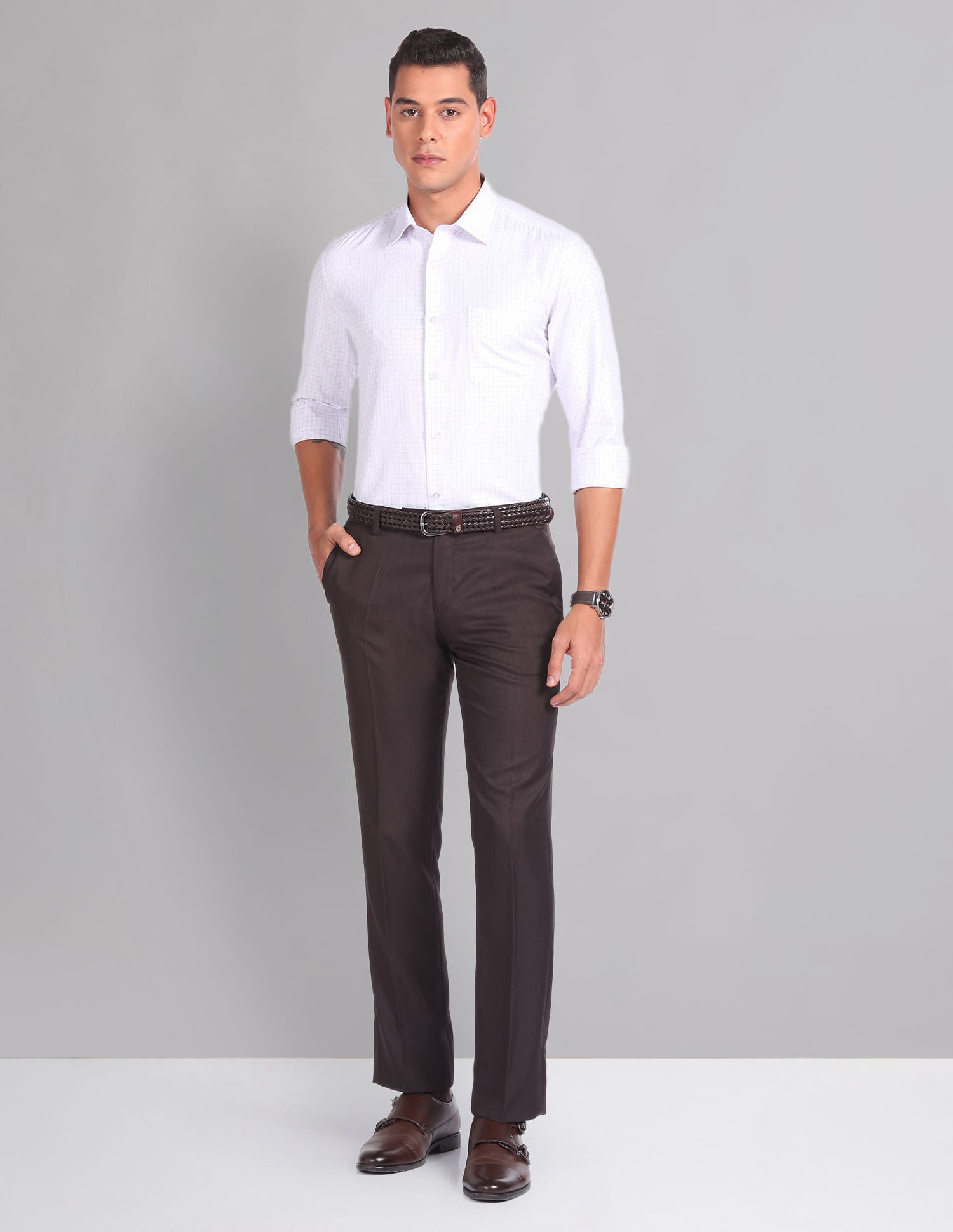 All Day Fashion Graph Check Sartorial Shirt