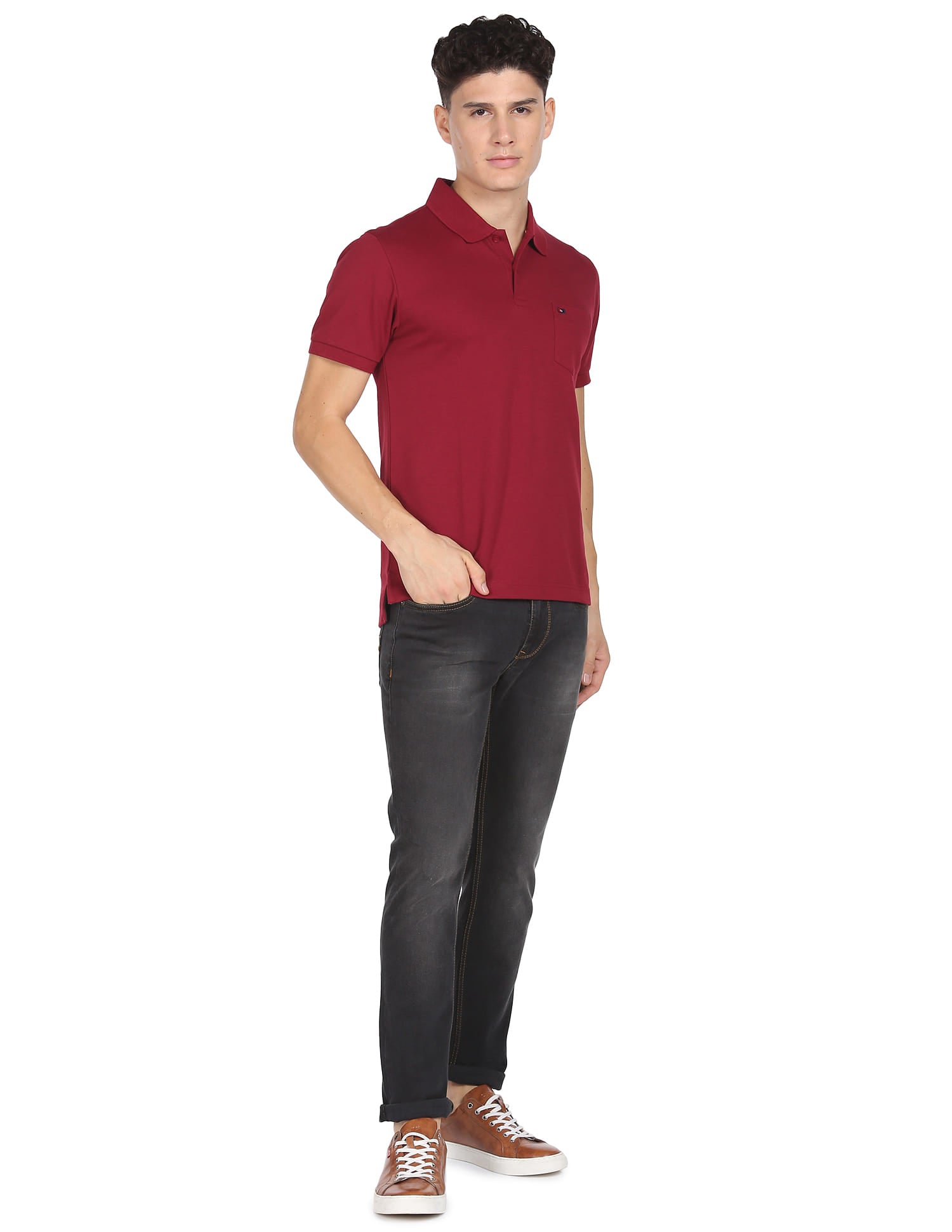 Chest Pocket Easy Polo Shirt