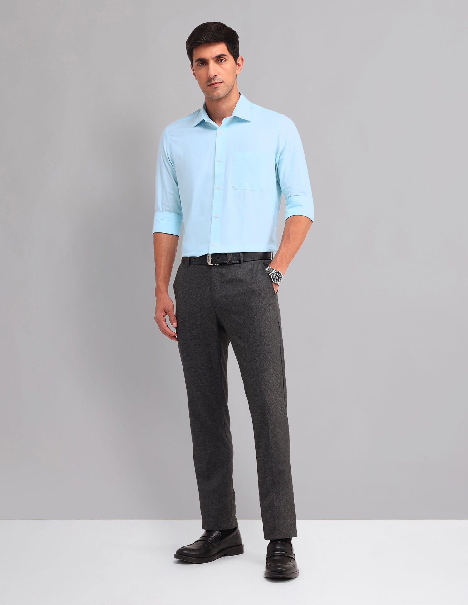 Style Refined Regular Fit Pure Cotton Shirt