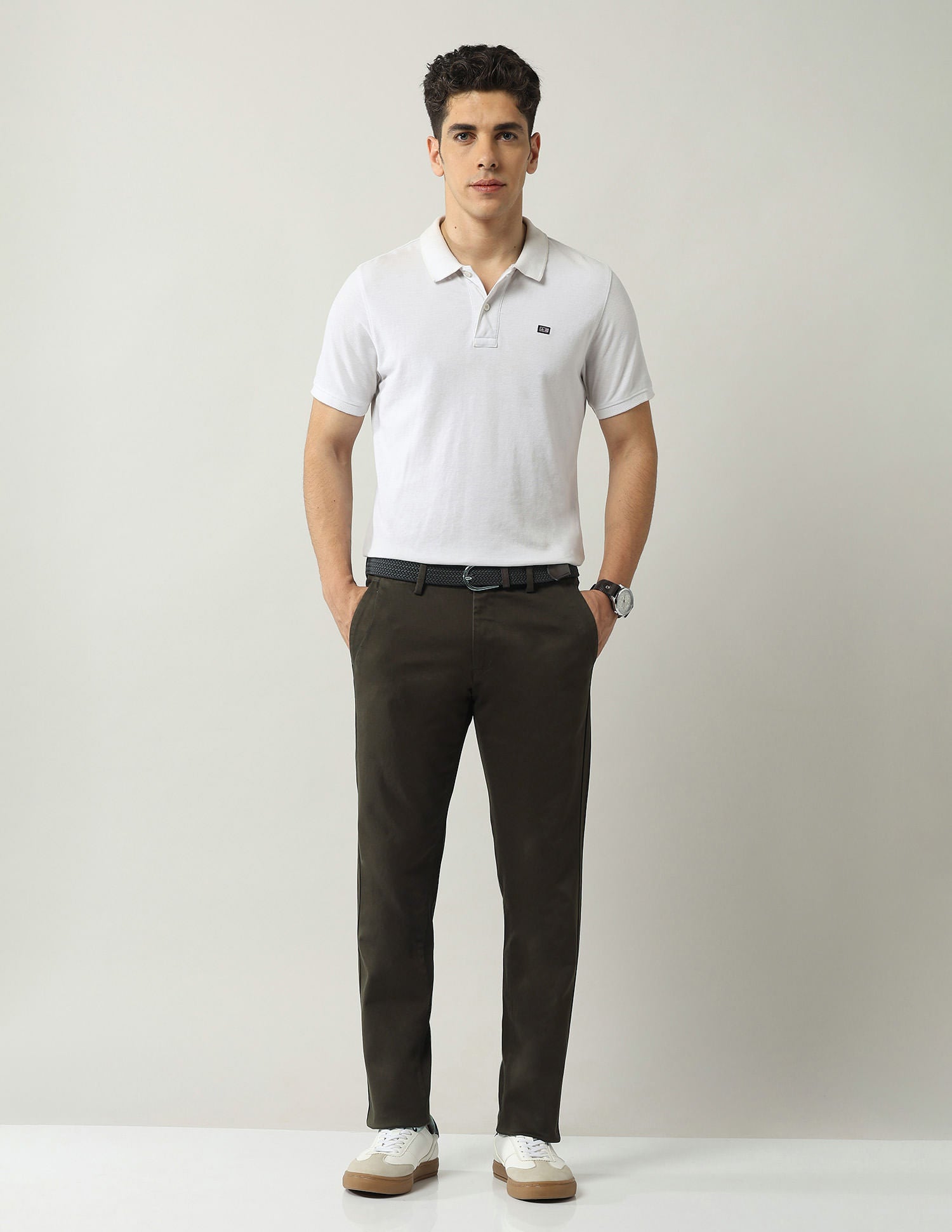 Everyday Ready Mid Rise Modern Slim Fit Chinos