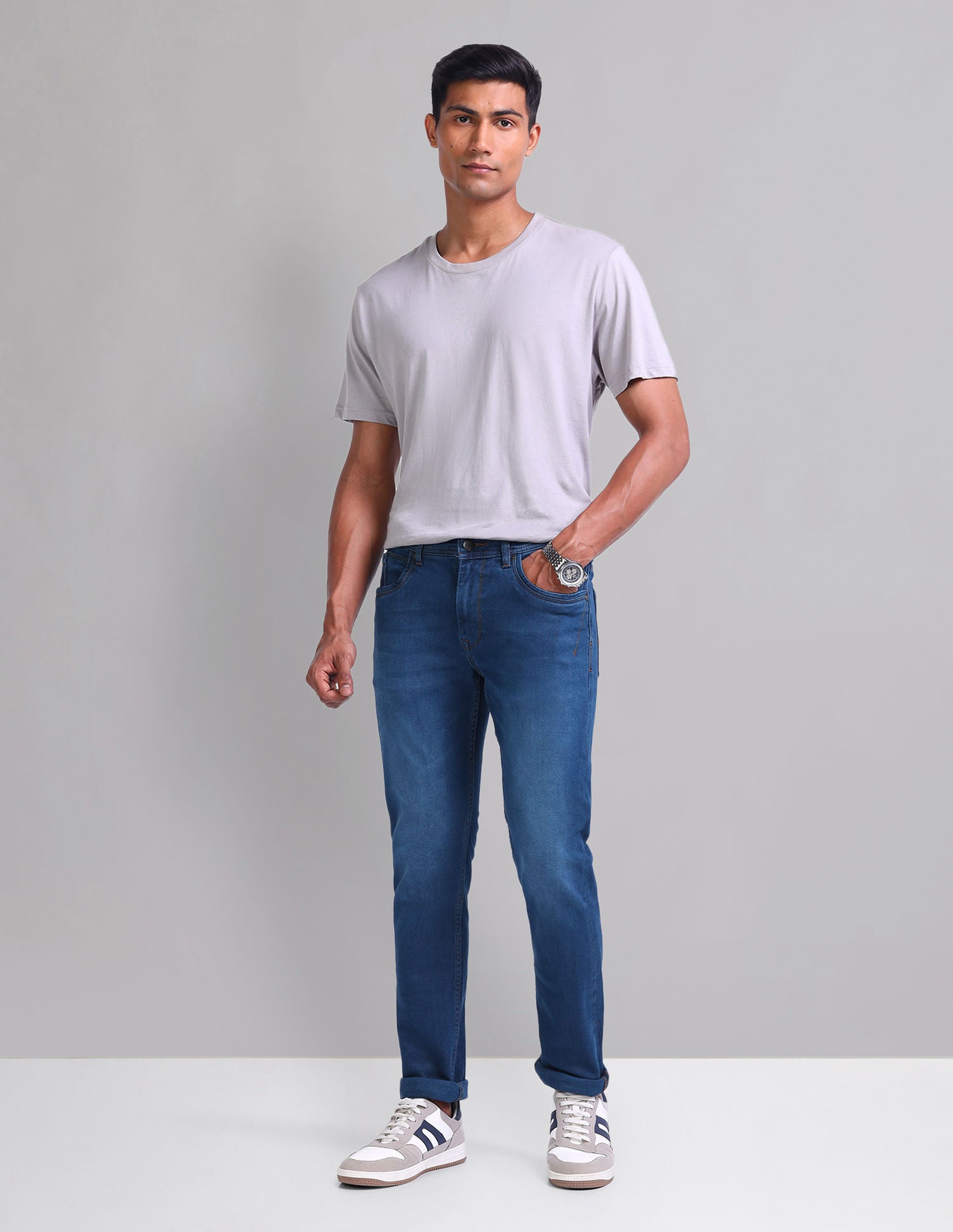 Refined Mid Rise Skinny Fit Jeans