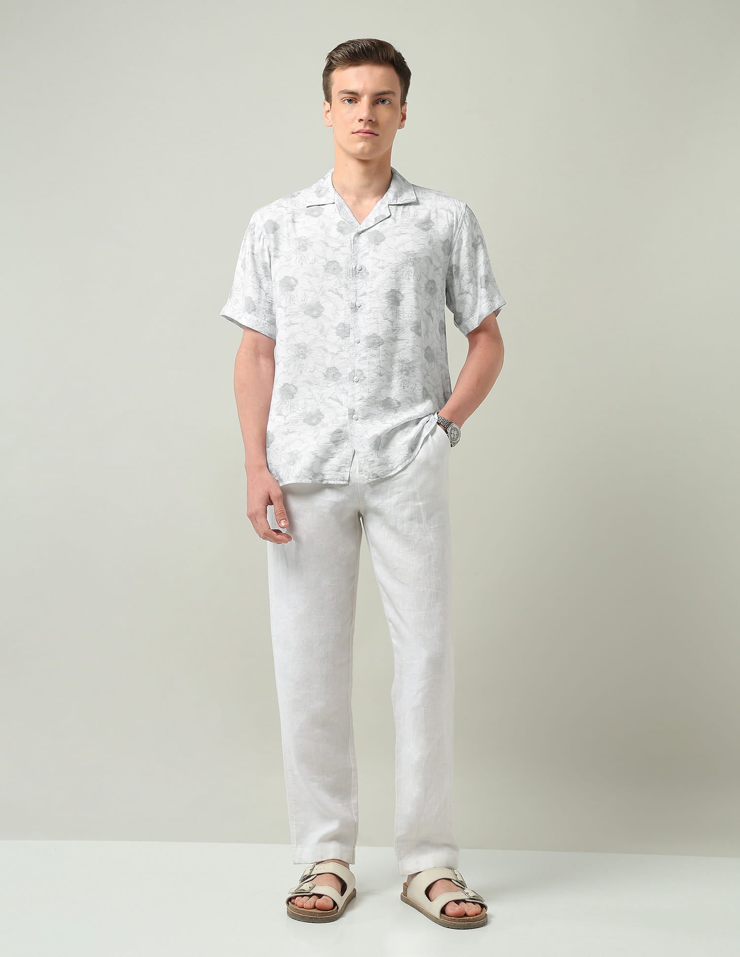 Modern Slim Fit Printed Shirt