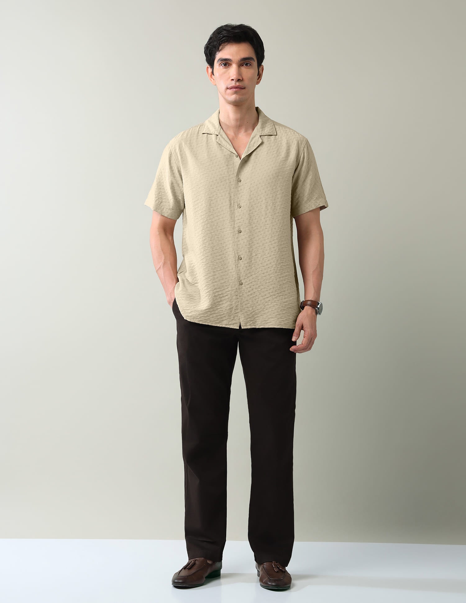 Edgy & Air Soft Slim Fit Shirt