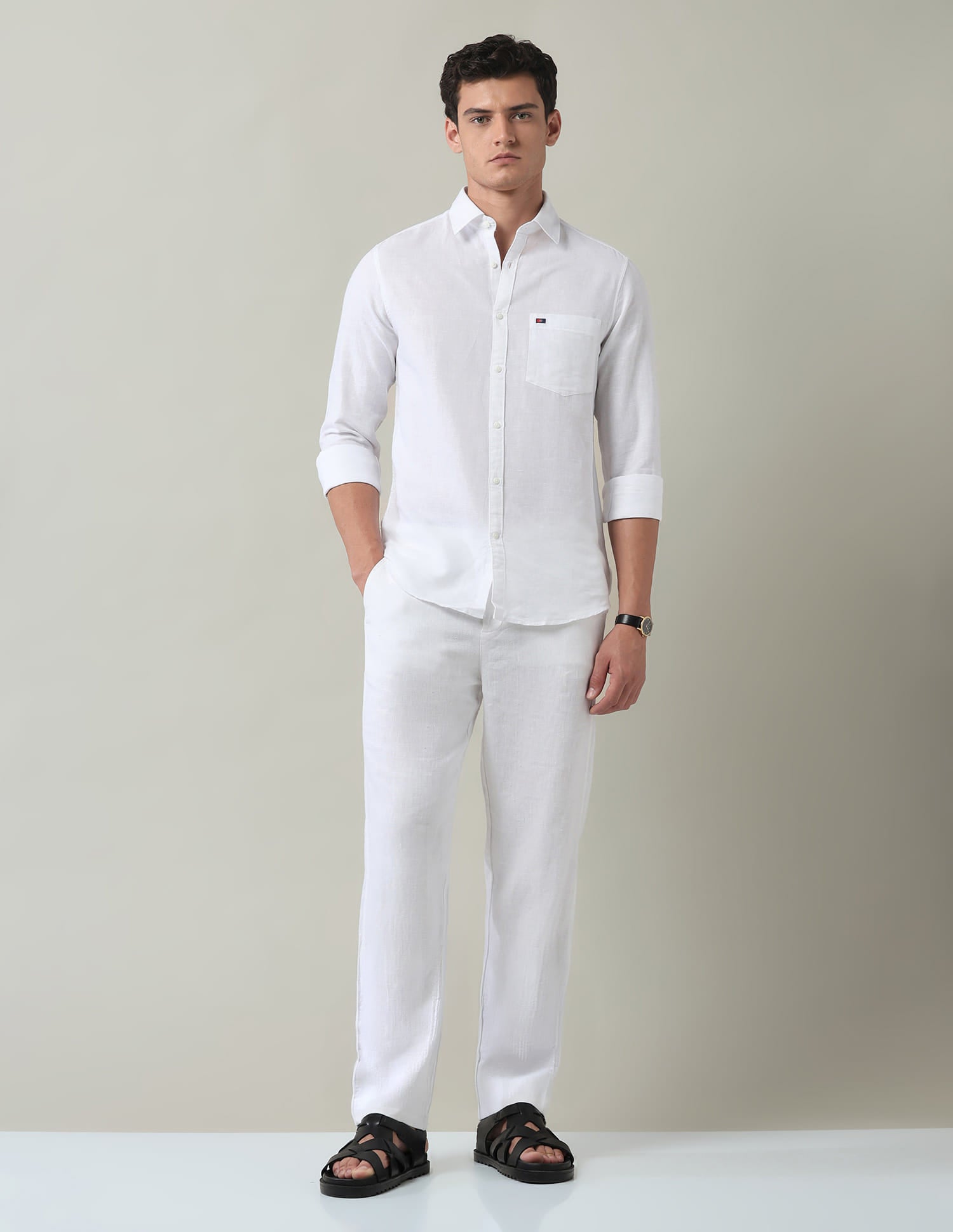 Vogue Solid Regular Fit Shirt