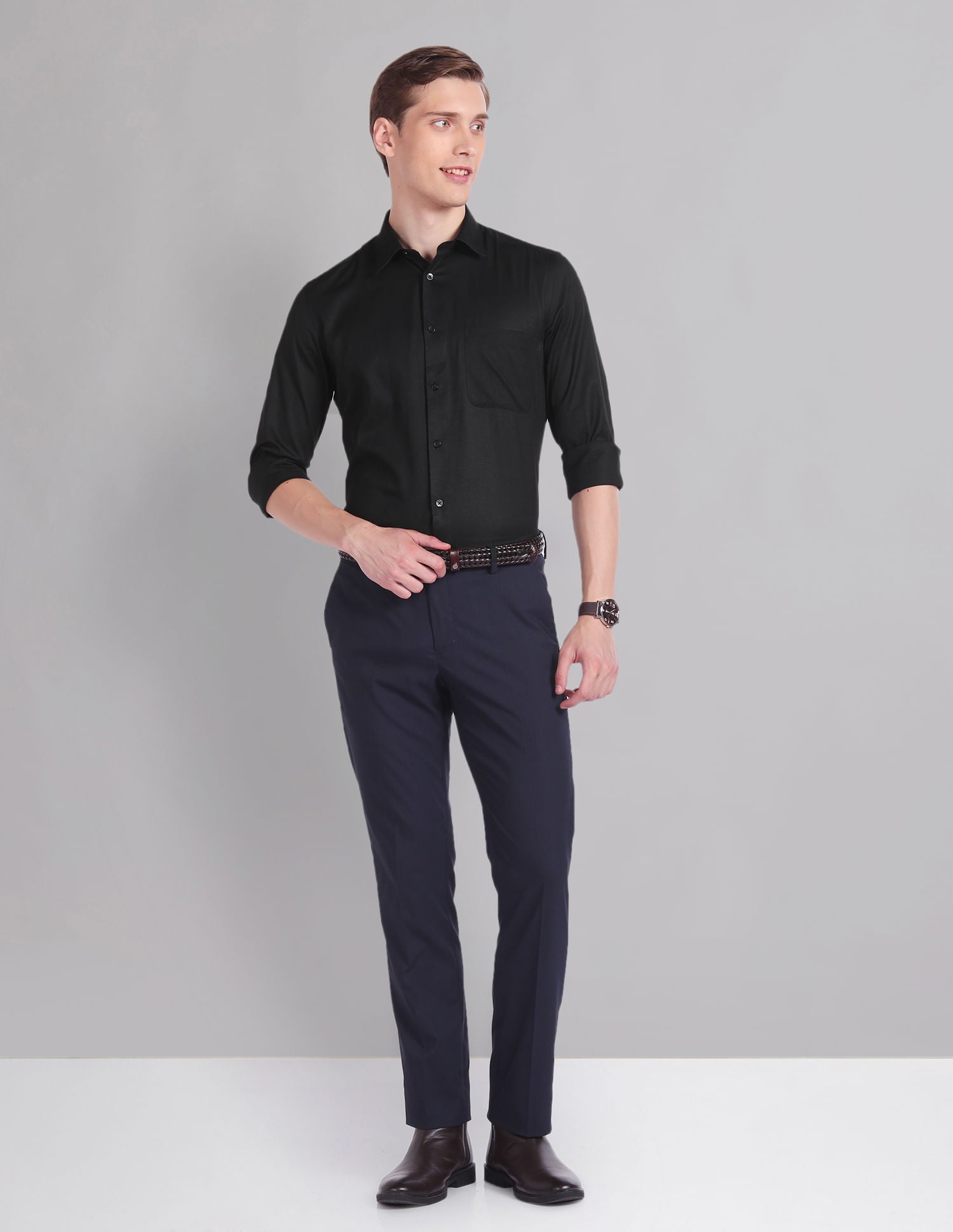 Contemporary Luxe Sartorial Dobby Shirt
