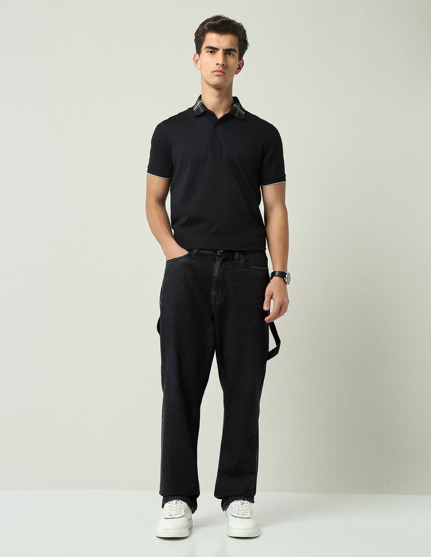 Mid Rise Easy Baggy Fit Jeans