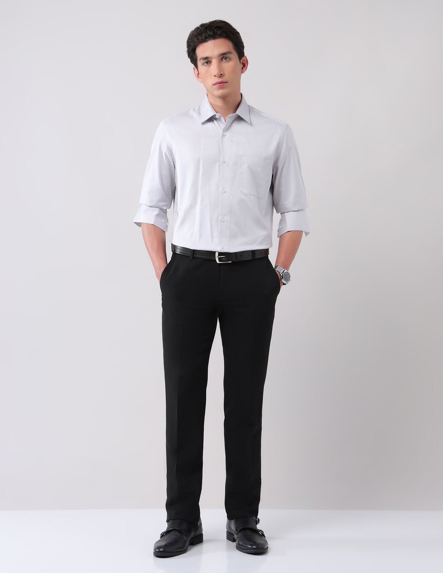 Office Hour Modern Slim Fit Formal Trousers