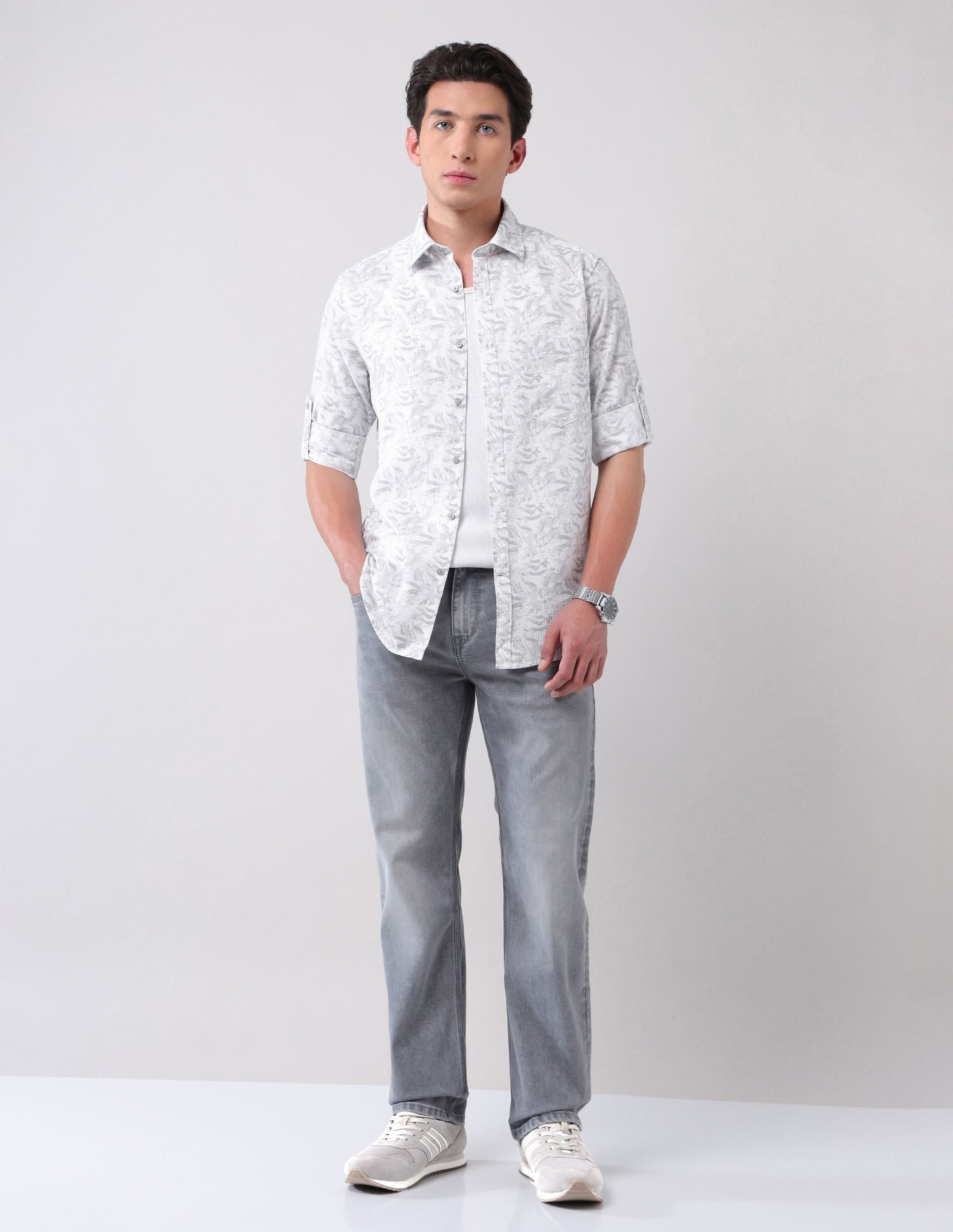 Fashion Decoded Urban Pause Modern Slim Fit Shirt