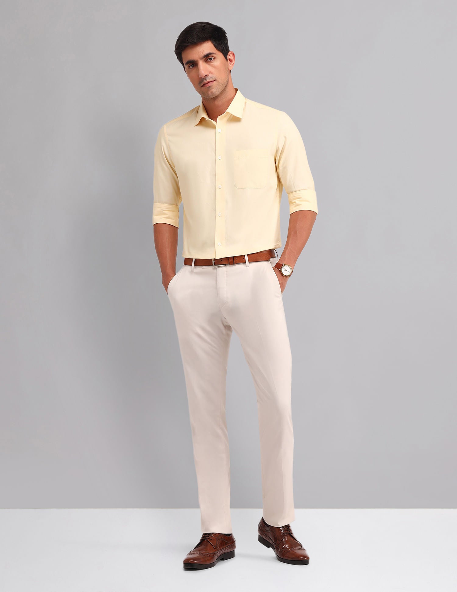 Style Refined Regular Fit Pure Cotton Shirt