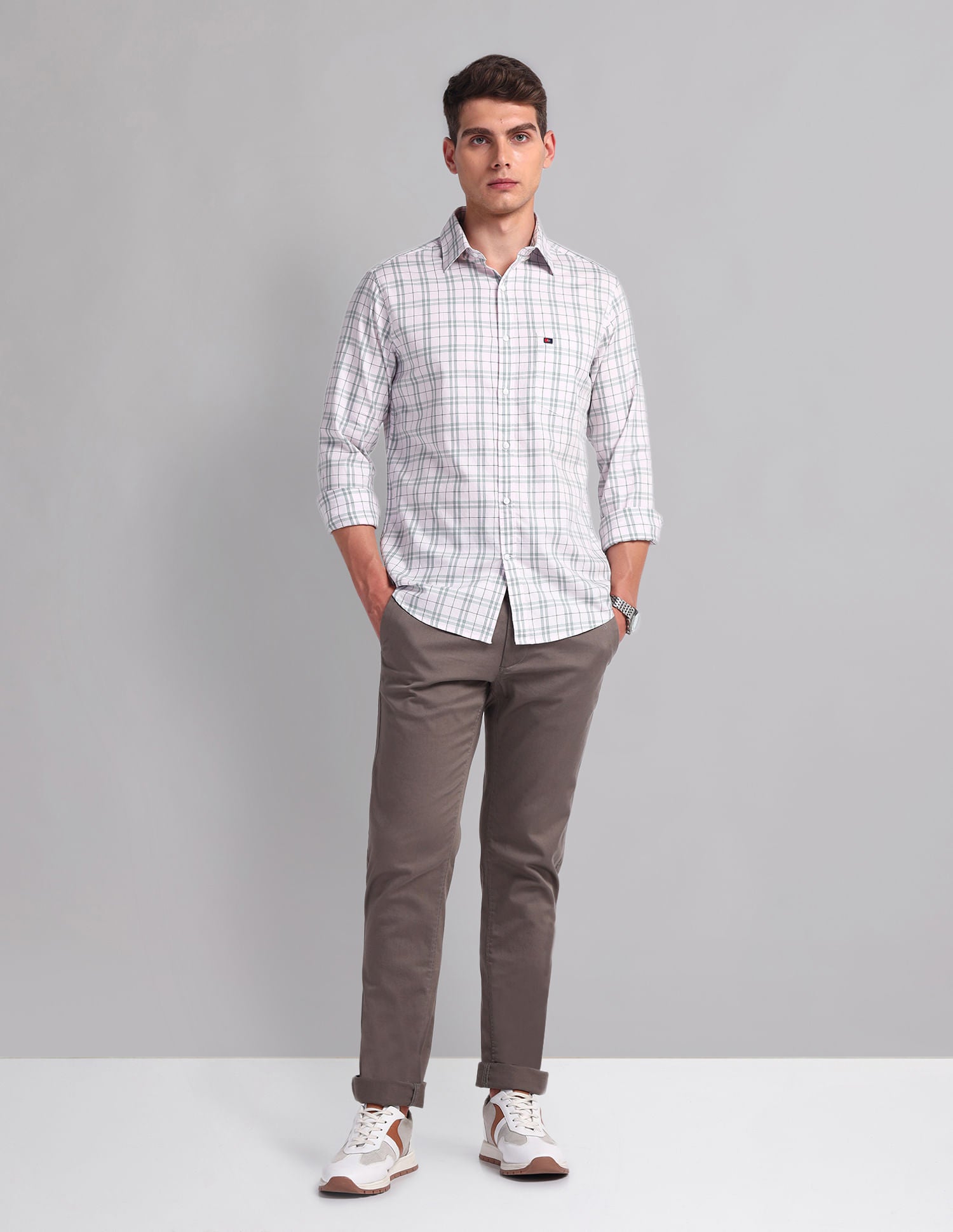 Tartan Check Cotton Shirt
