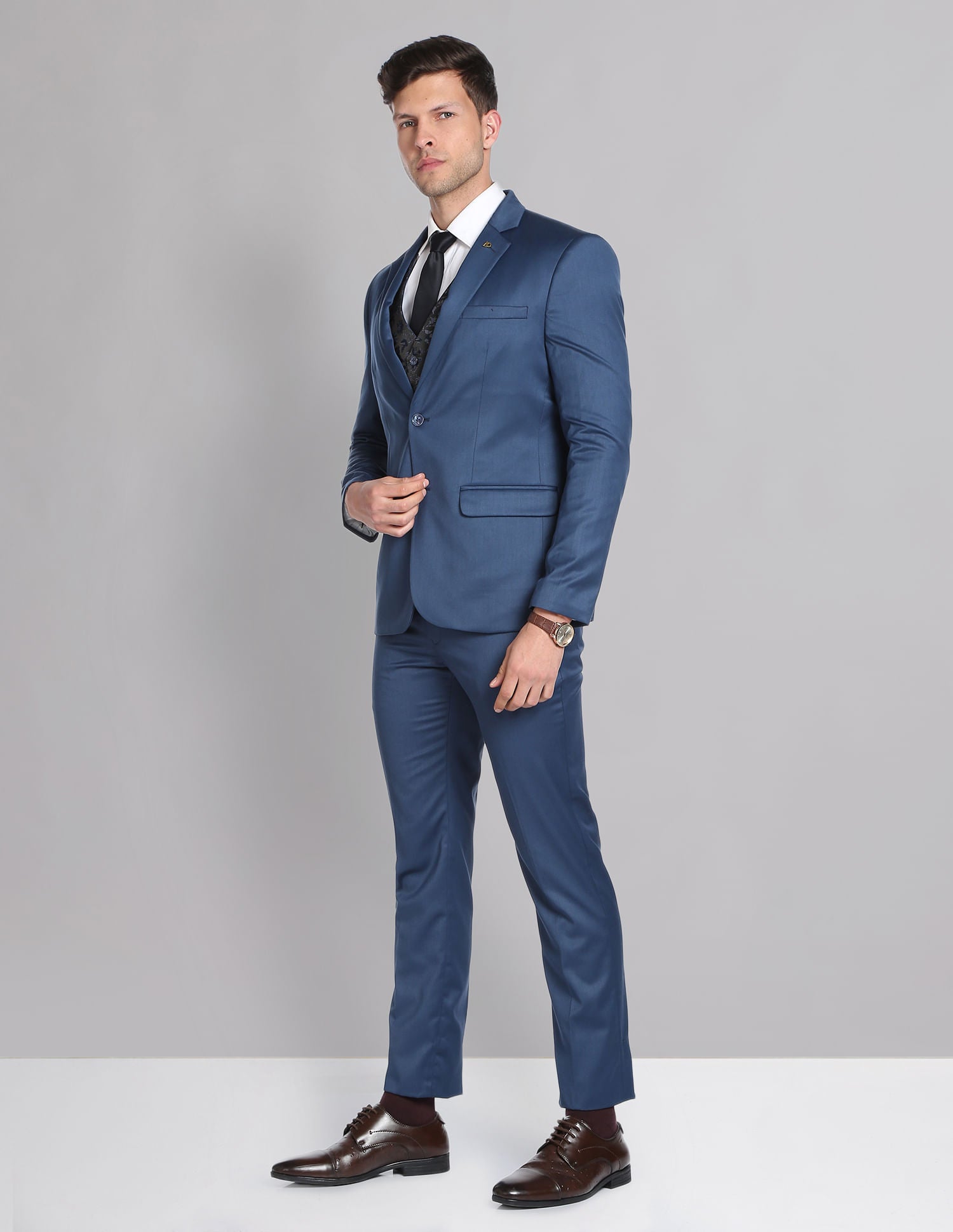 Wardrobe Edit Tailored Fit Versatile Three Piece Suit